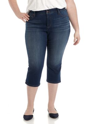 Kim Rogers® Plus Size 5 Pocket Capri Pants | belk