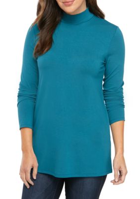 New Directions® Long Sleeve Turtleneck Top | belk