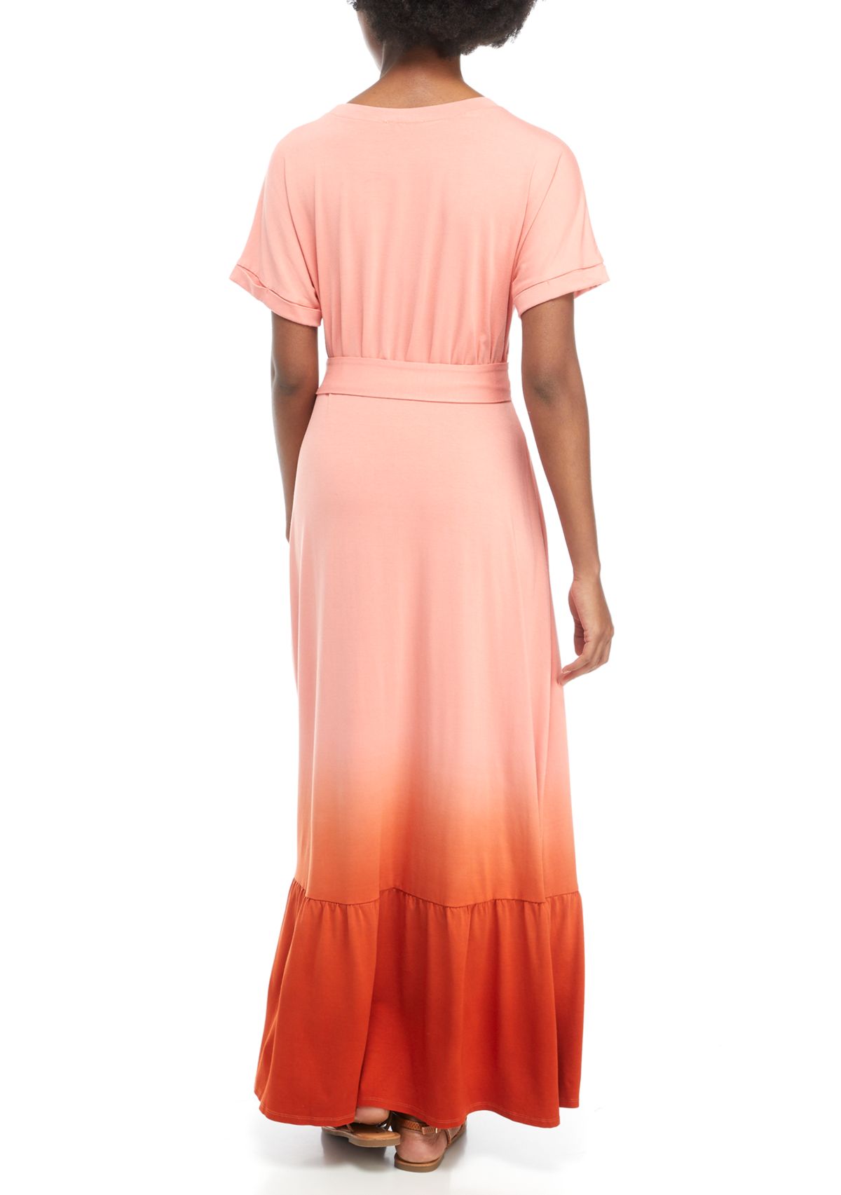 Petite Short Sleeve Juliana Crepe Dress 