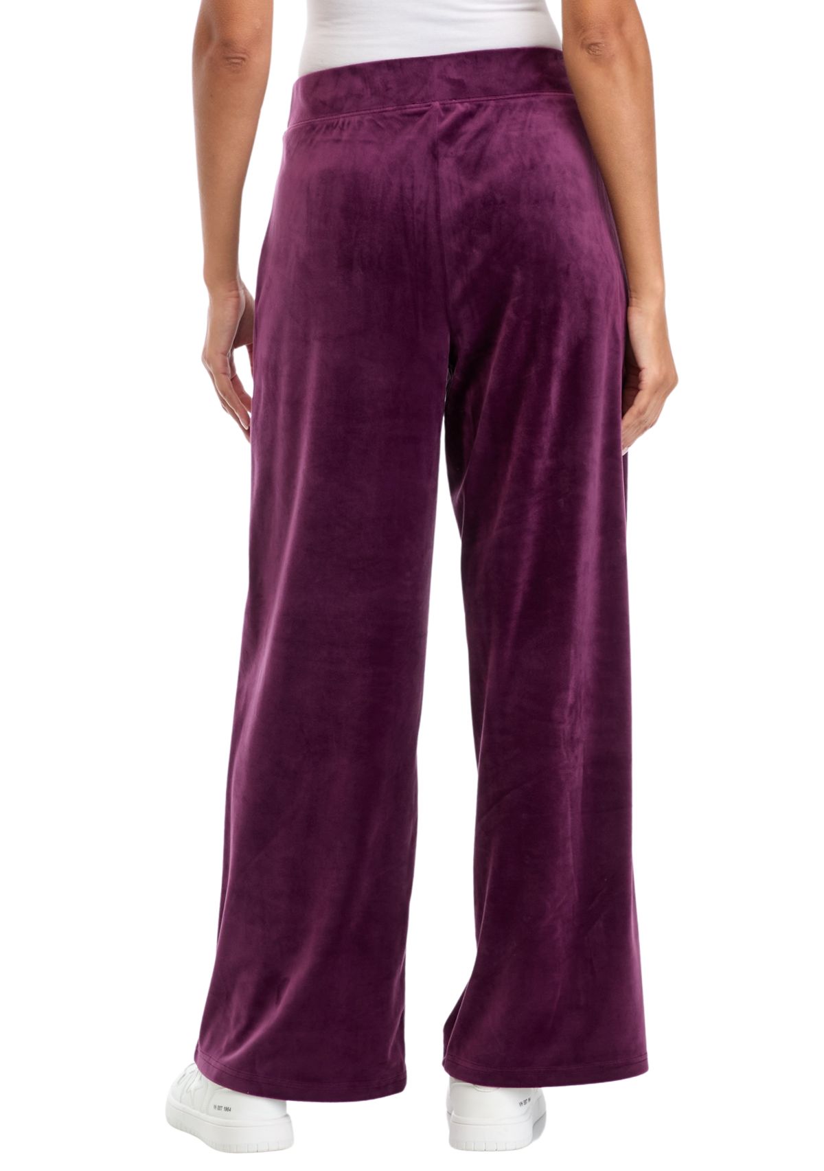 Velour Wide Leg Pants