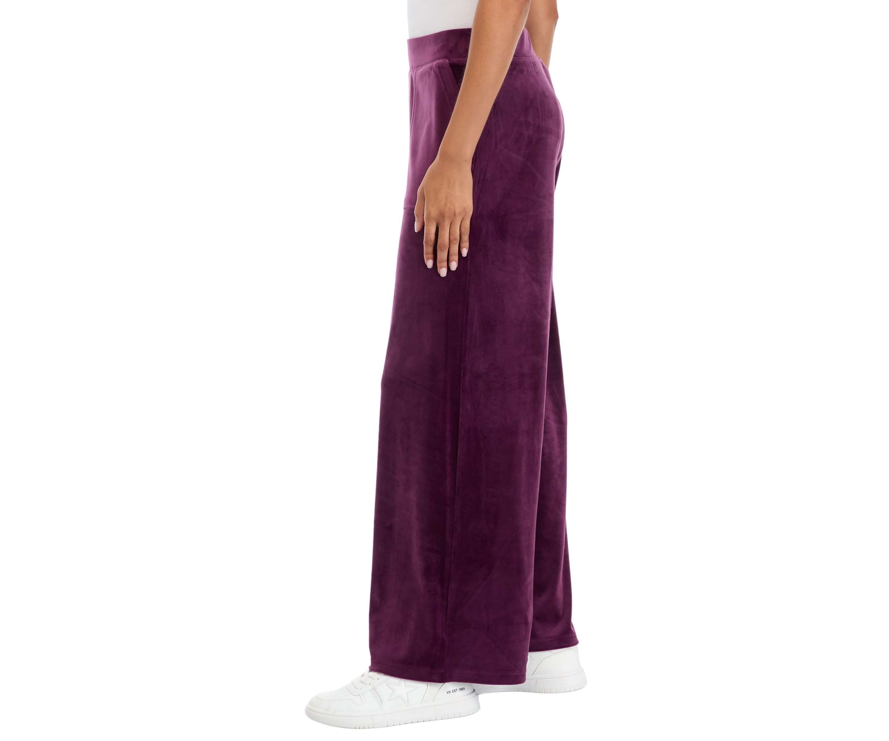 Velour Wide Leg Pants
