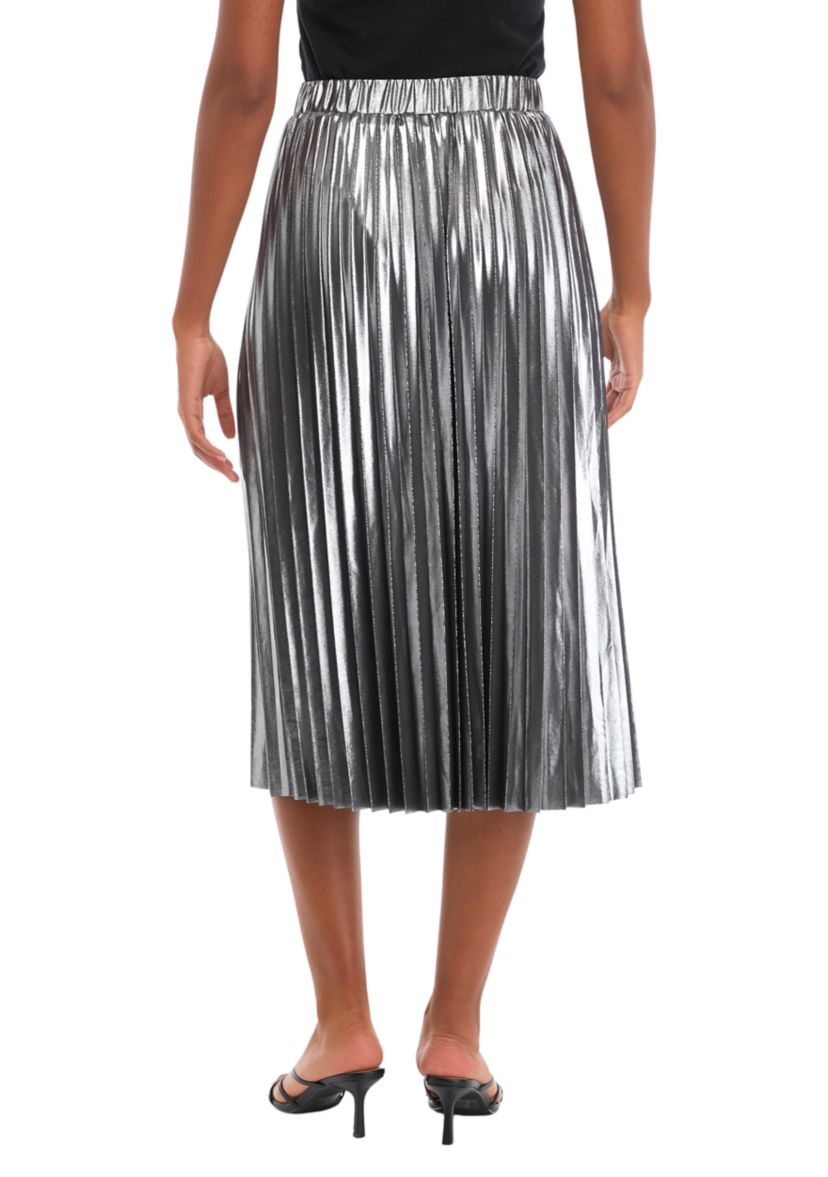 Womens Sunburst Pleat Skirt