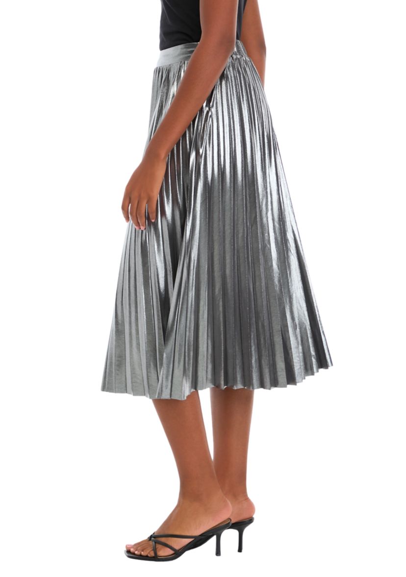 Womens Sunburst Pleat Skirt