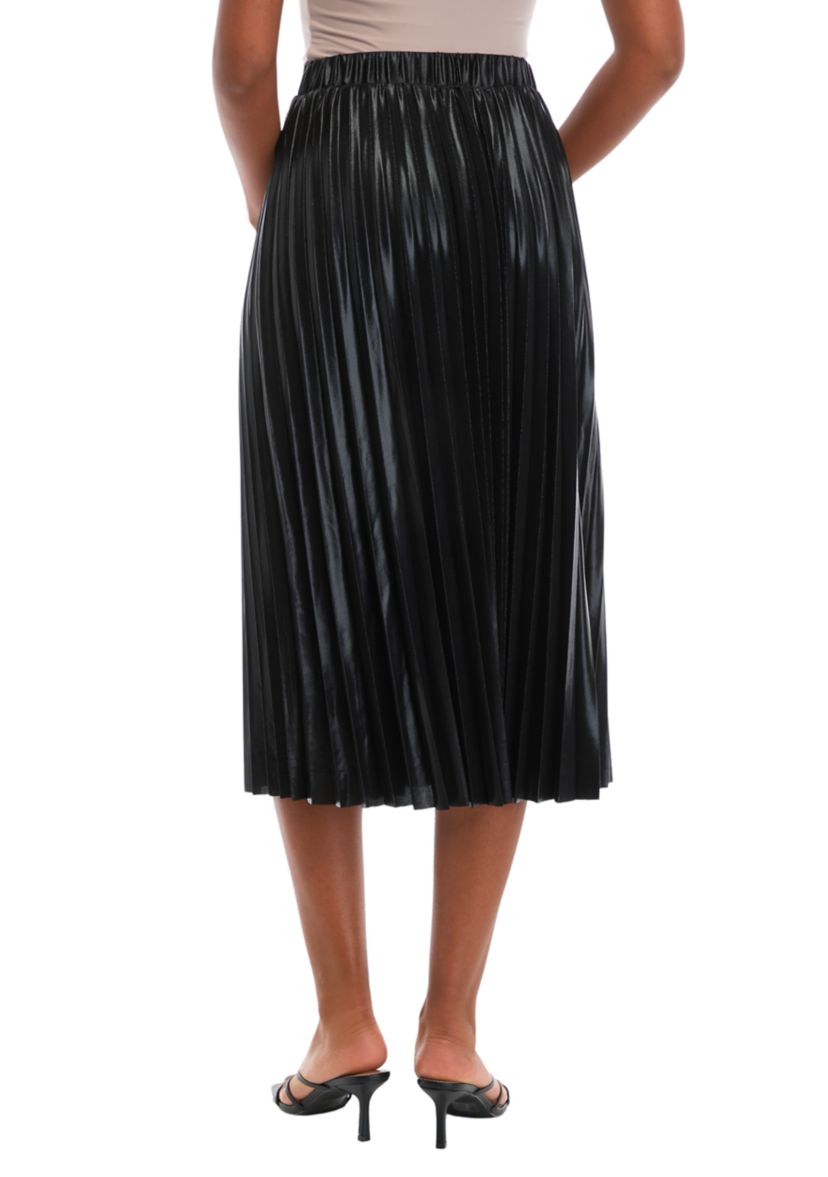 Petite Sunburst Pleated Skirt