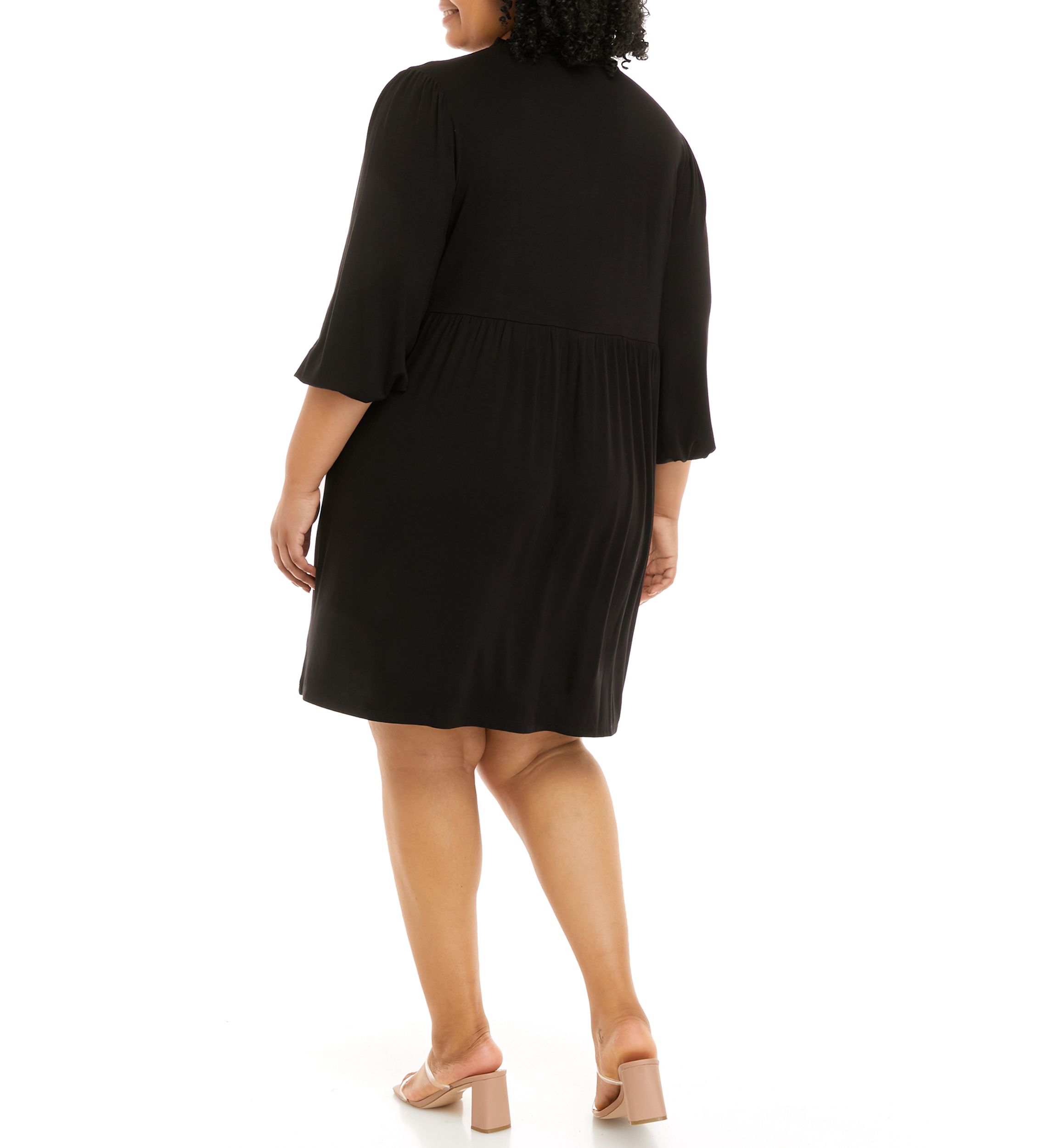 Plus Size Julianna Crepe Dress
