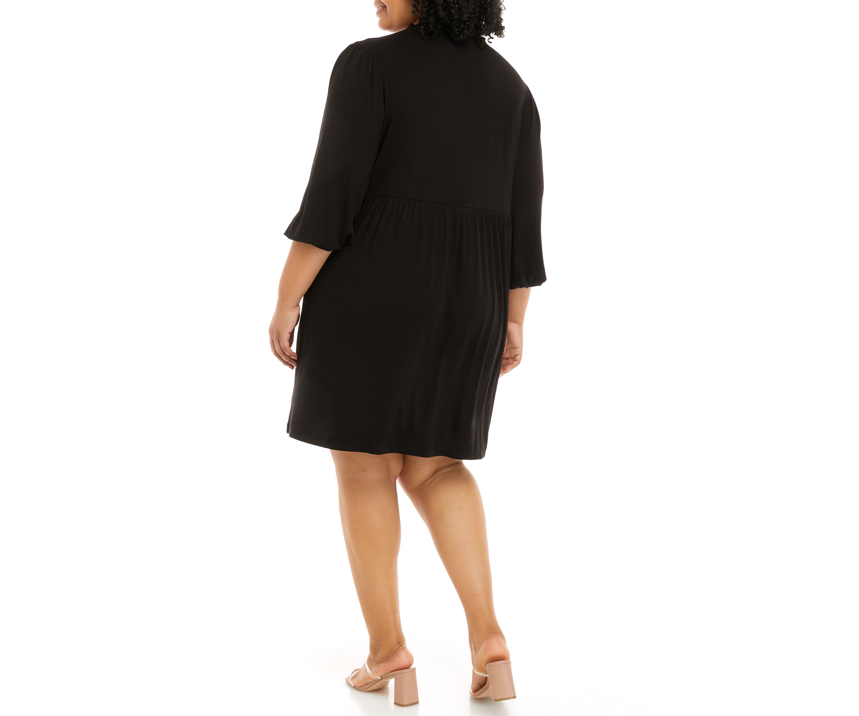 Plus Size Julianna Crepe Dress