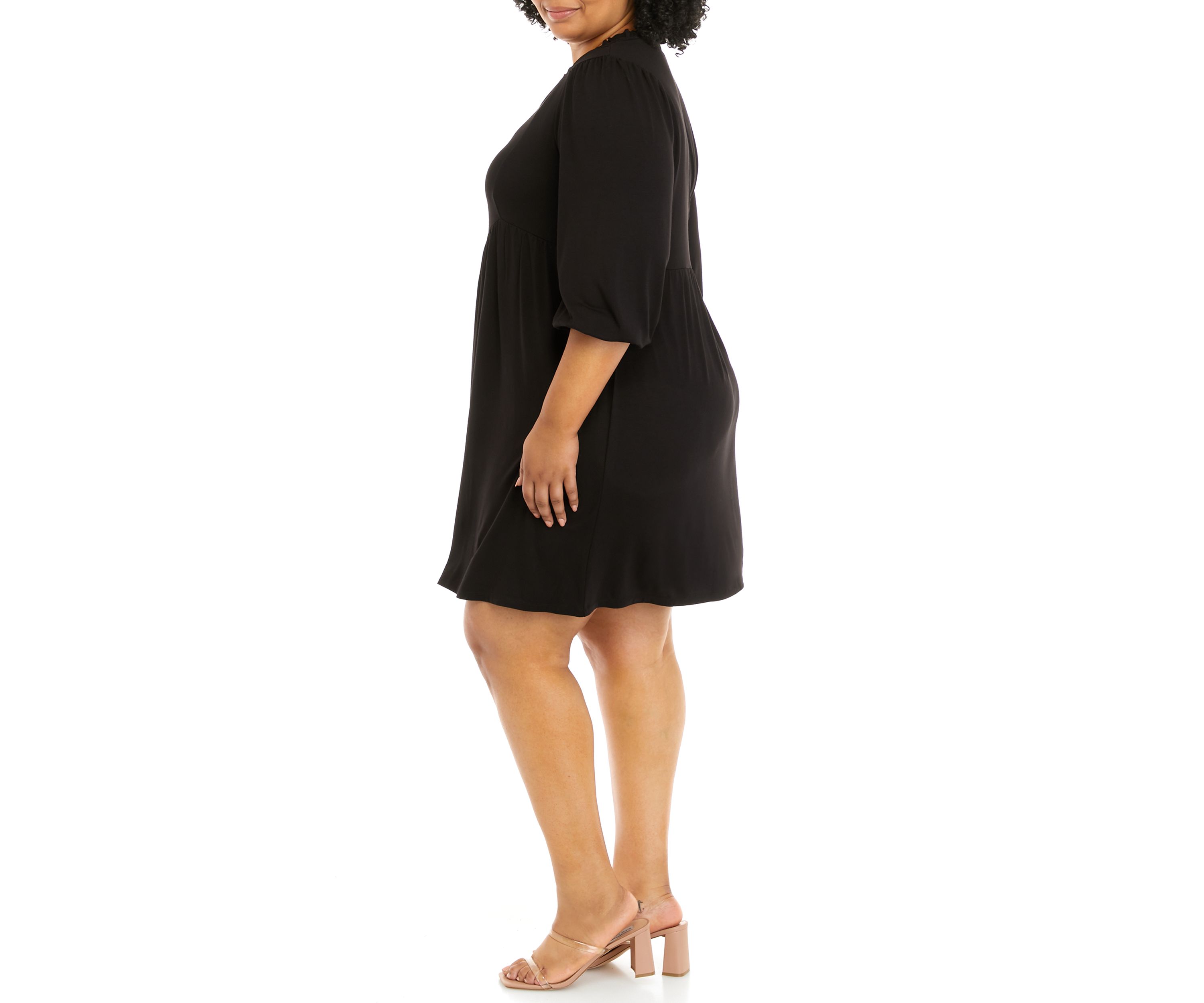 Plus Size Julianna Crepe Dress