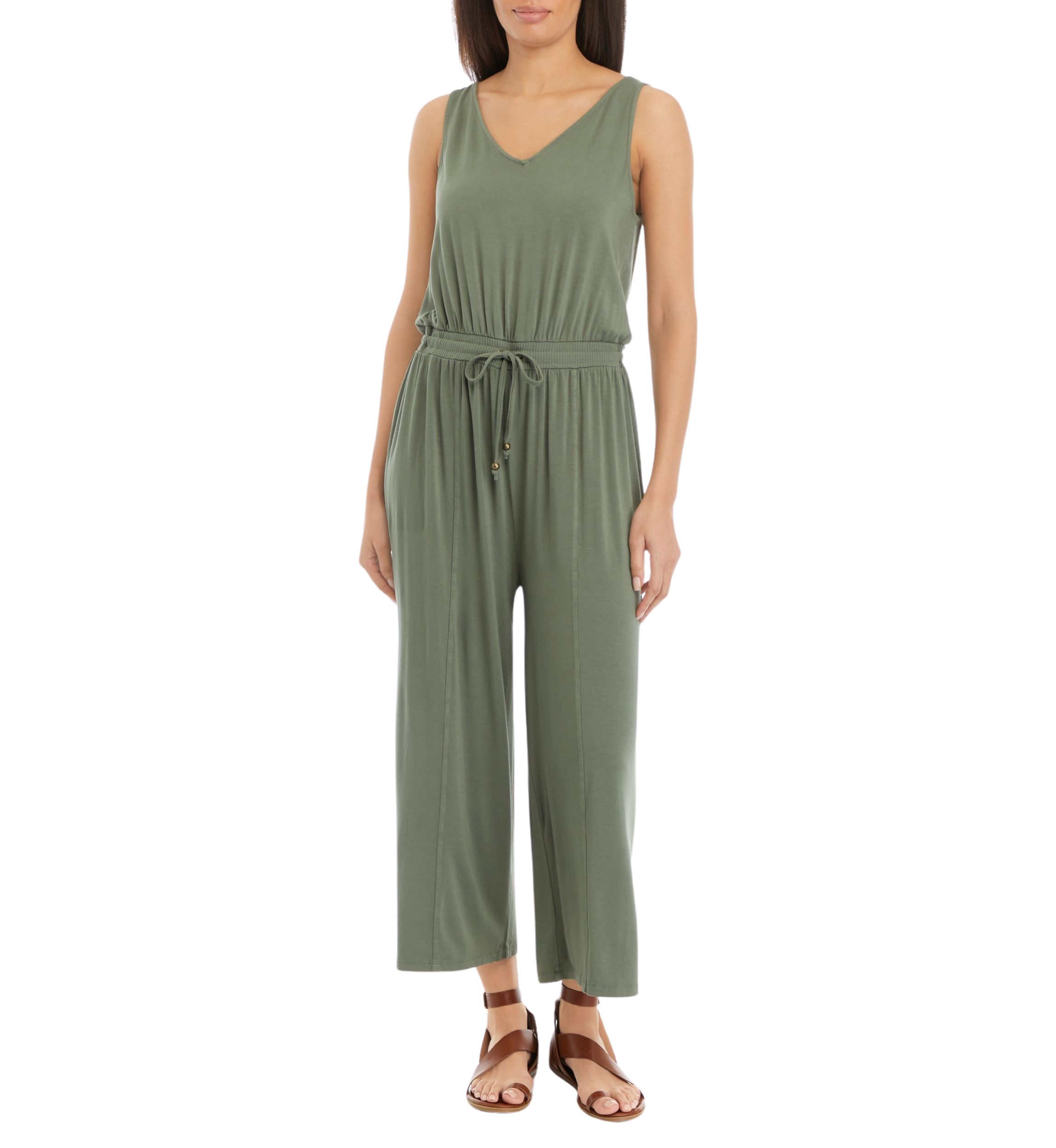 Womens Knit Jumpsuit 