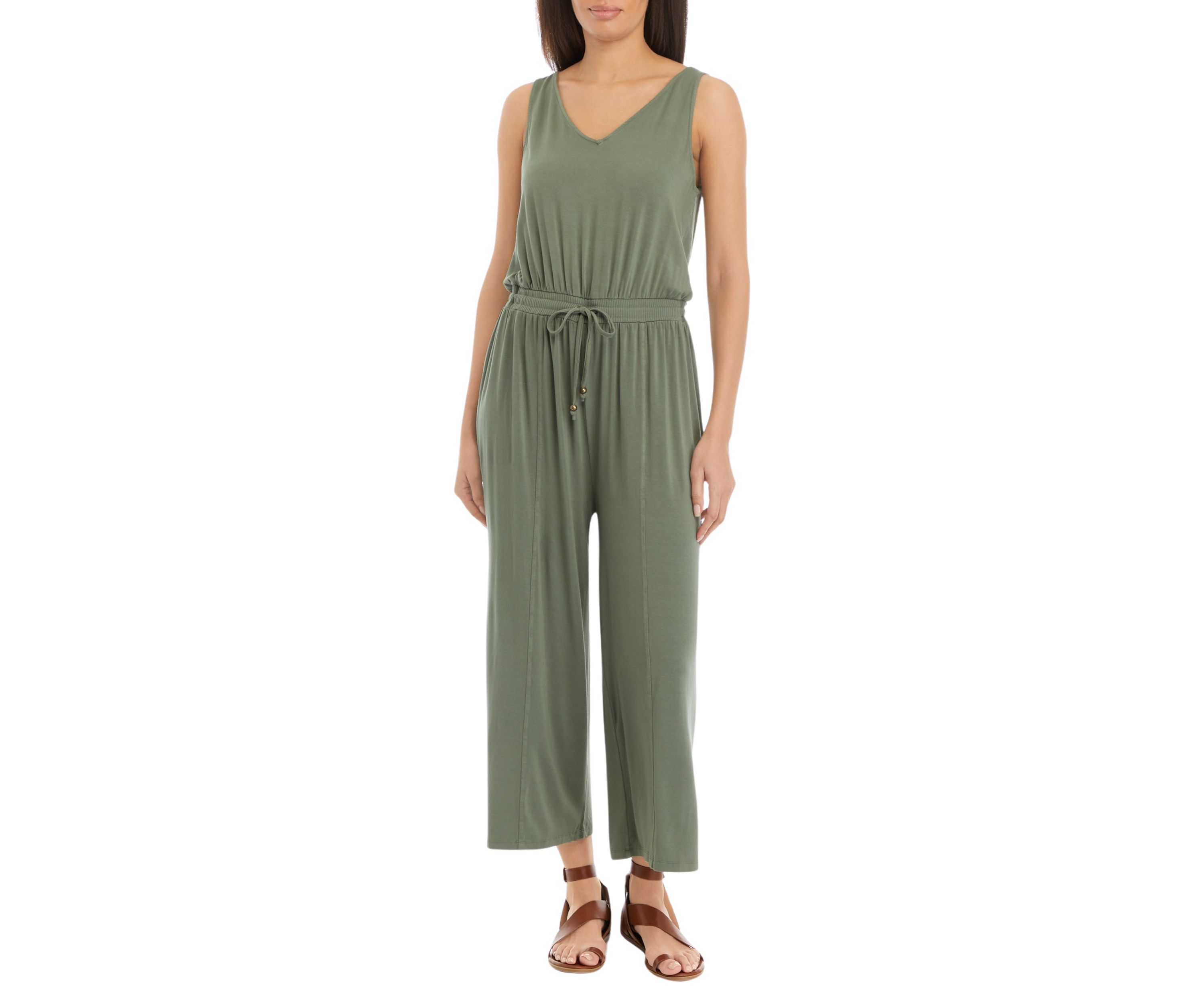 Womens Knit Jumpsuit 