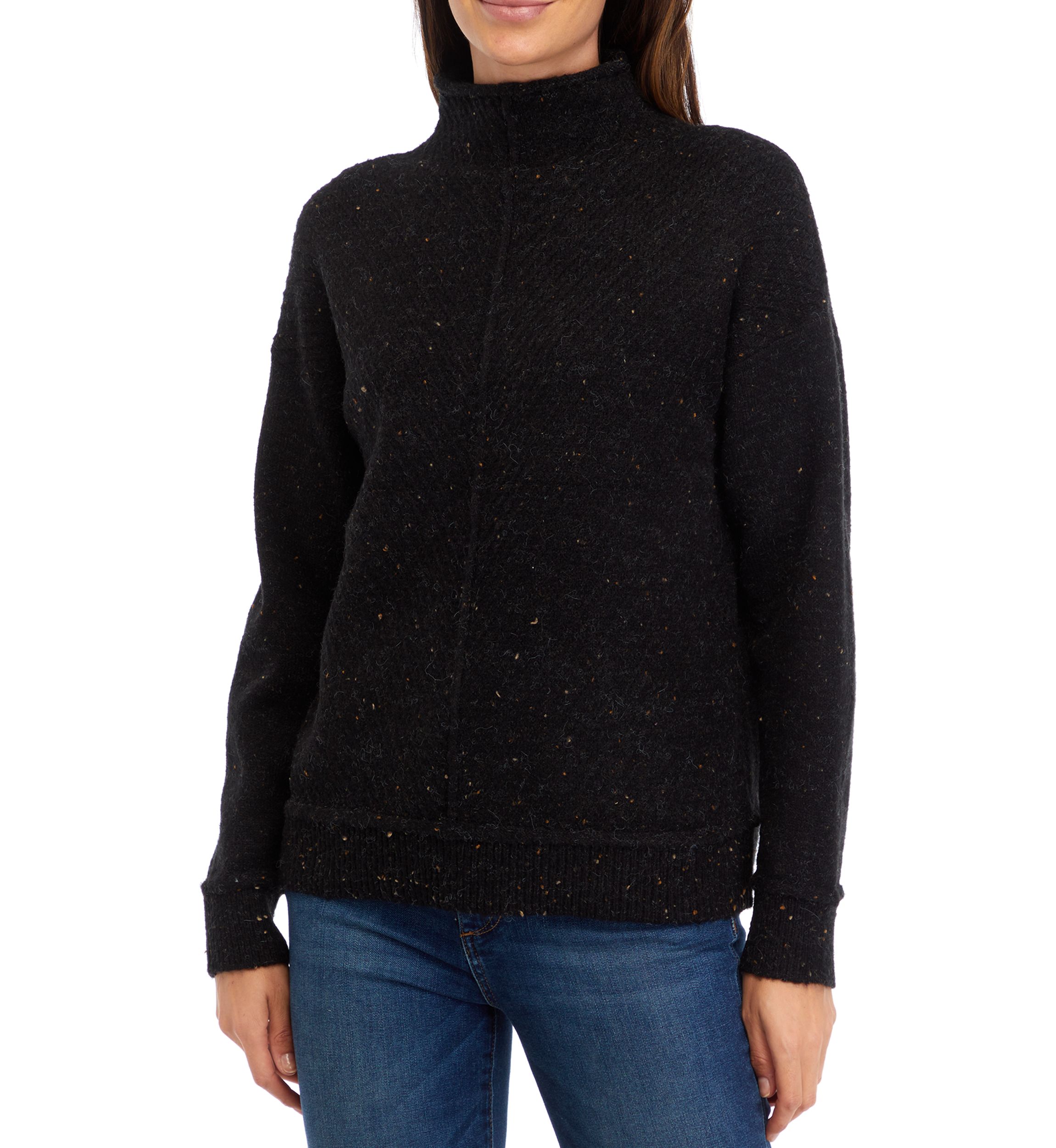 Womens High Funnel Neck Sweater 