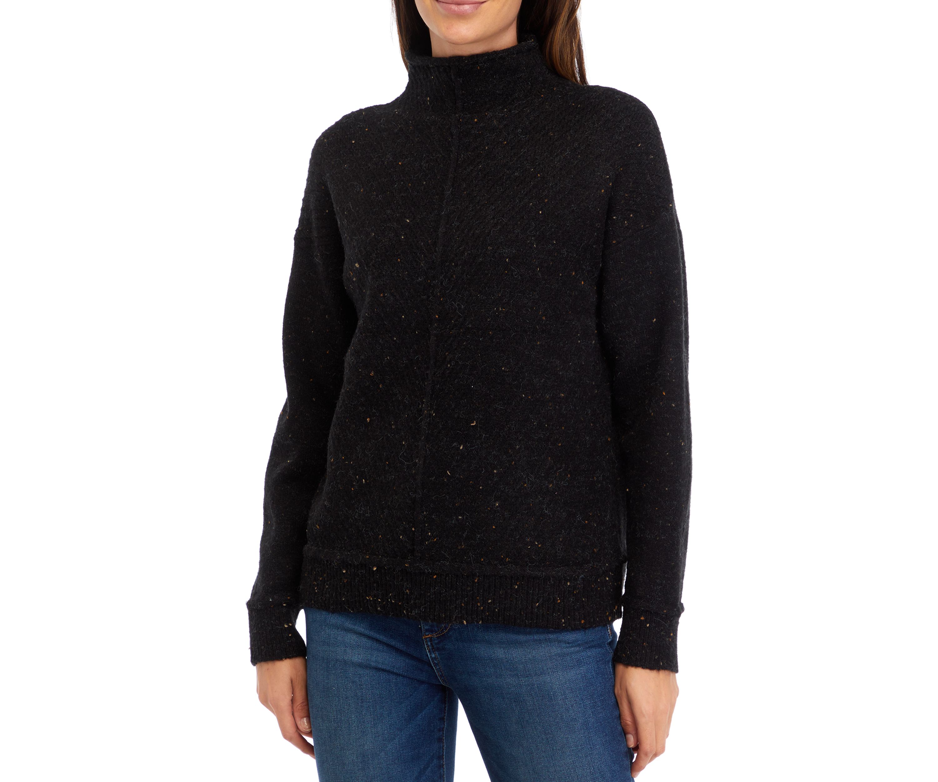 Womens High Funnel Neck Sweater 