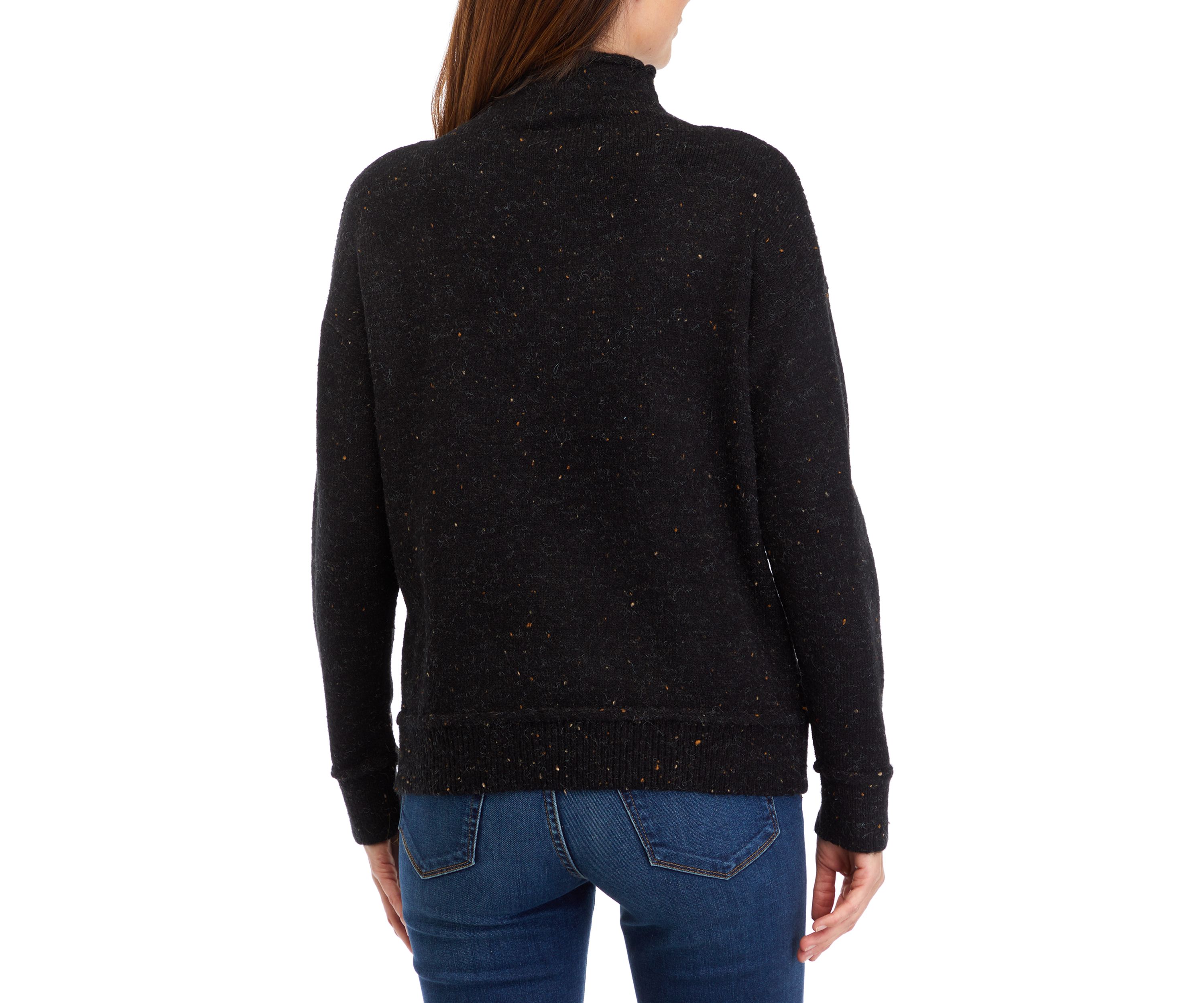 Womens High Funnel Neck Sweater 