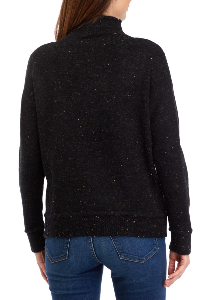 Womens High Funnel Neck Sweater 
