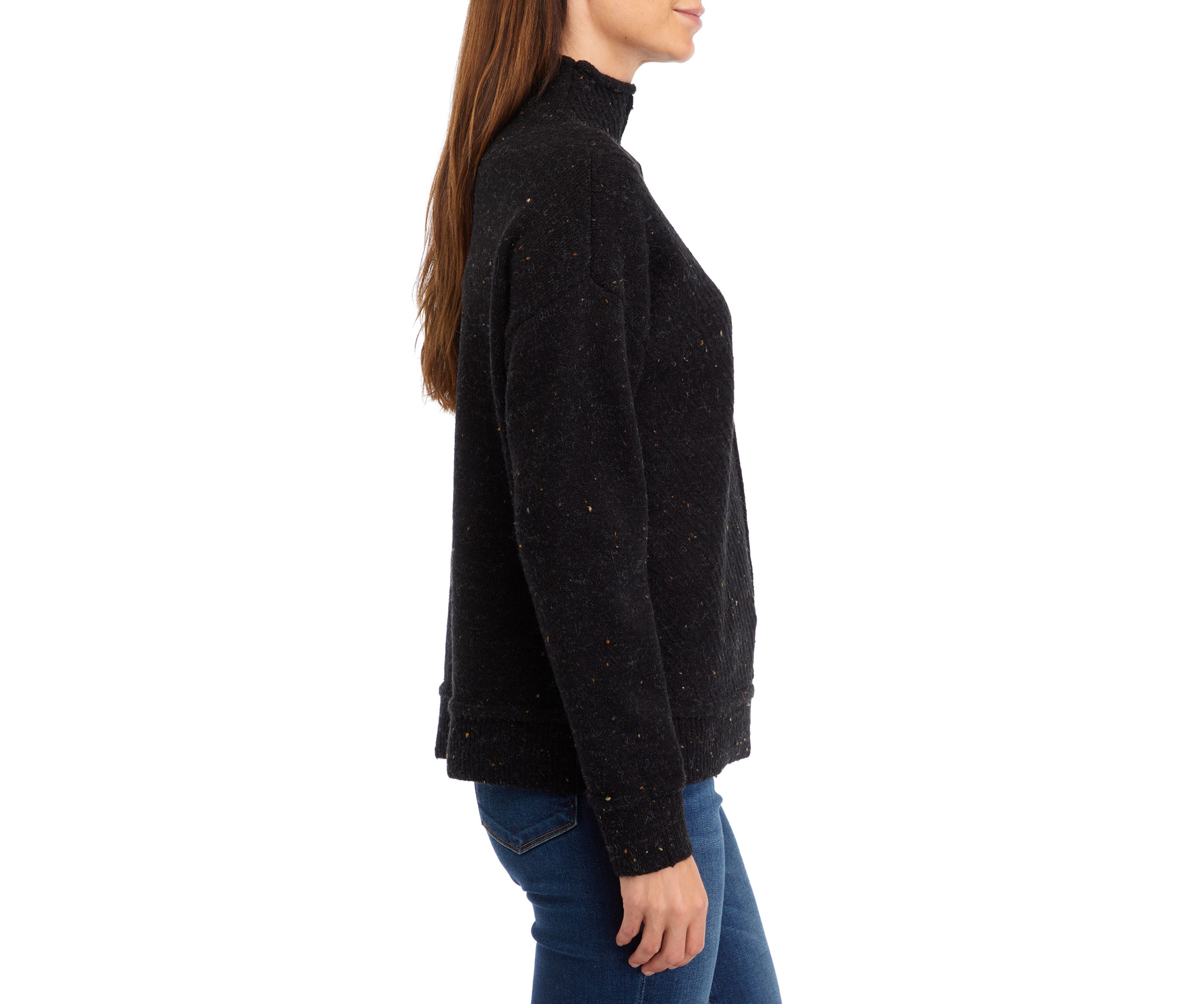 Womens High Funnel Neck Sweater 
