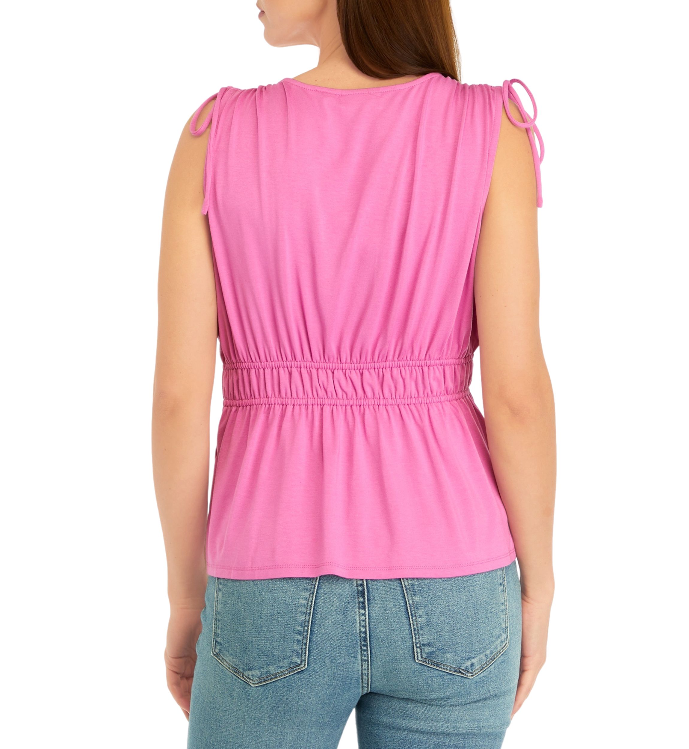 Womens Tie Shoulder Tank