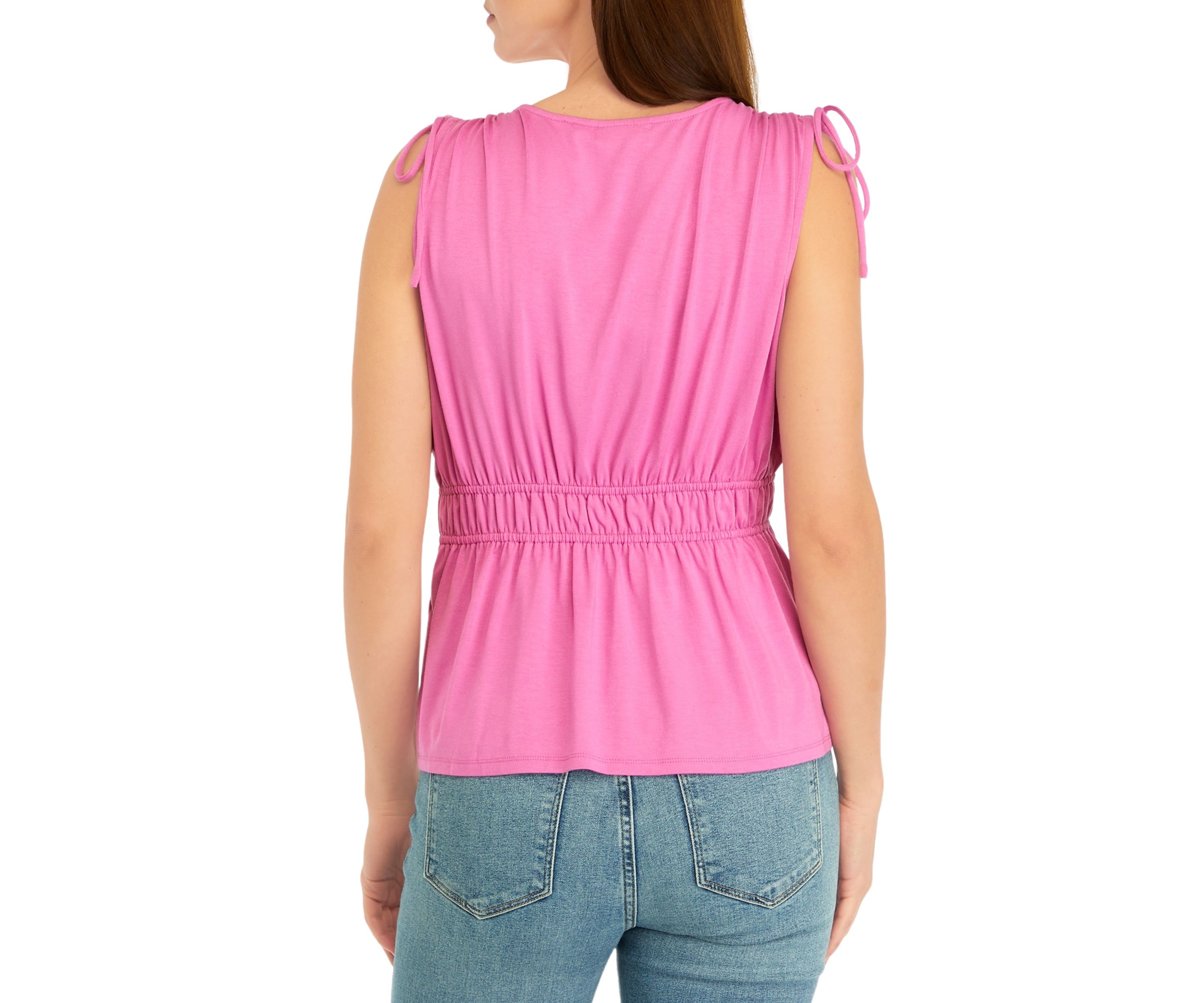 Womens Tie Shoulder Tank