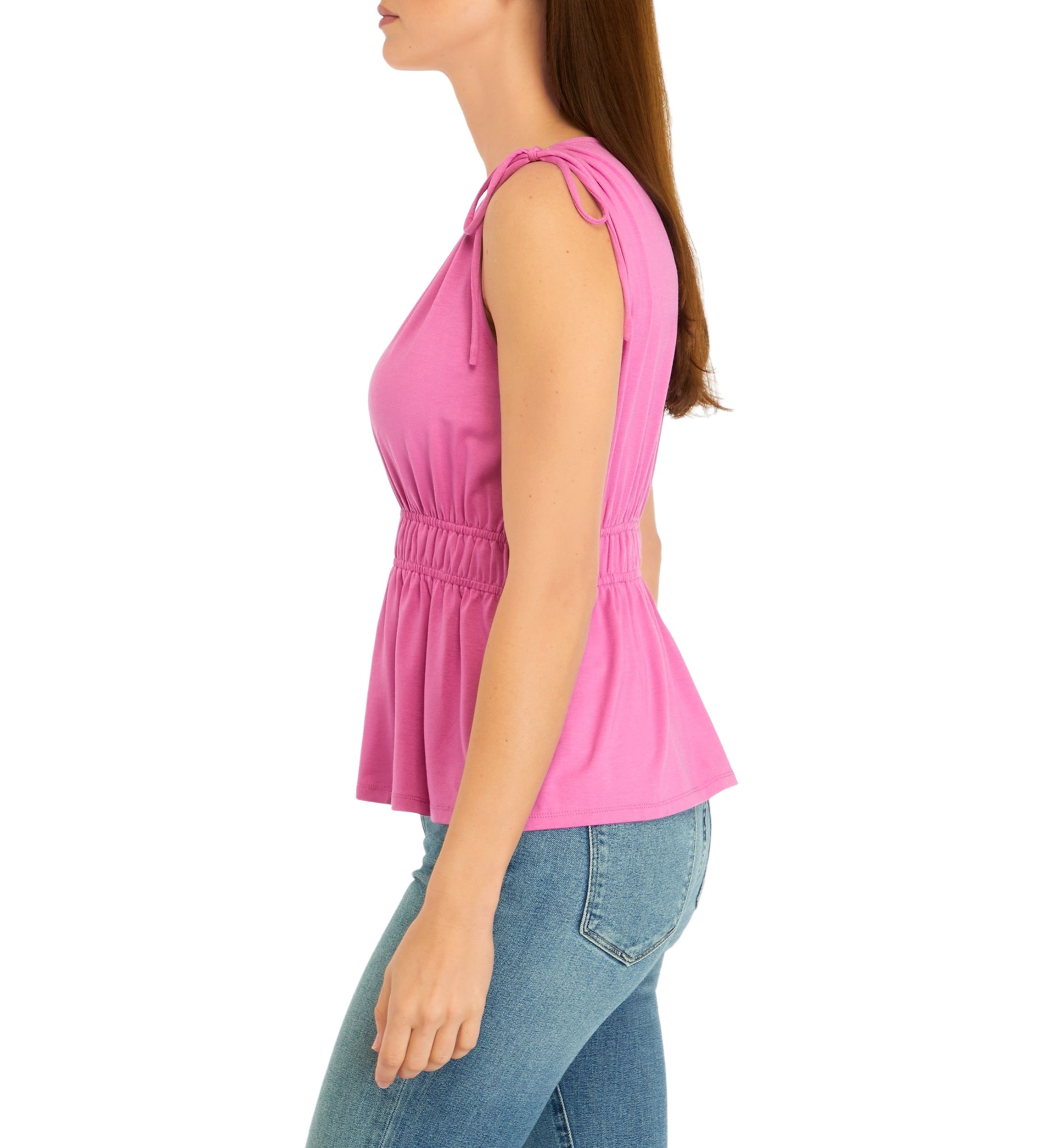 Womens Tie Shoulder Tank