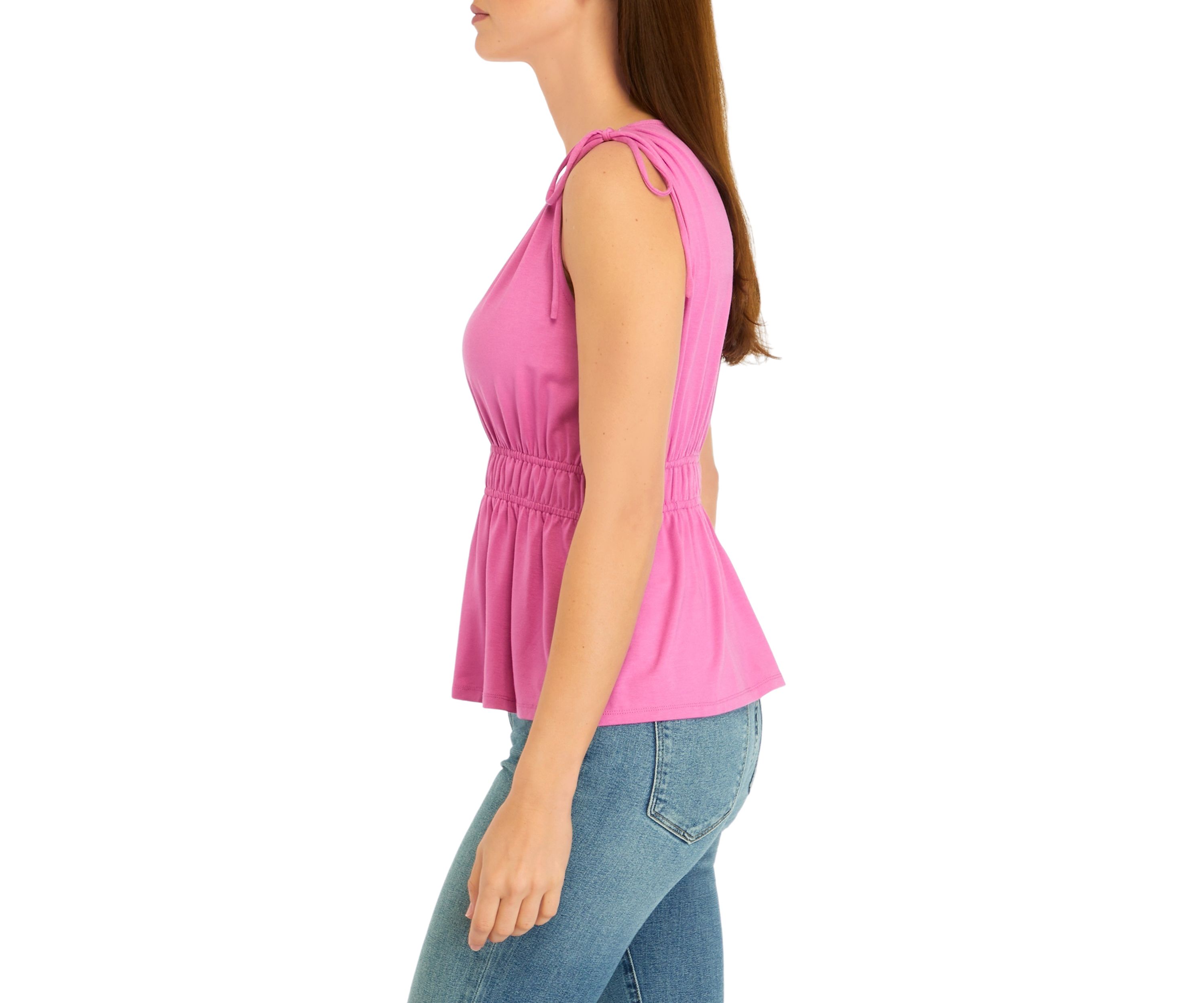 Womens Tie Shoulder Tank