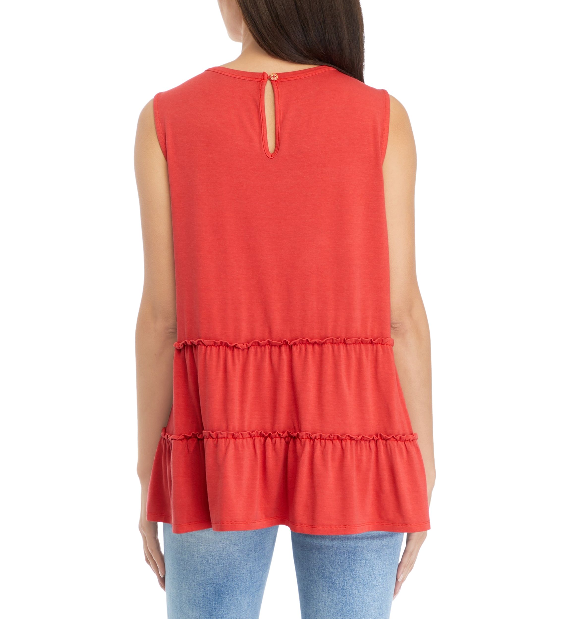 Womens Seamed Swing Tank Top