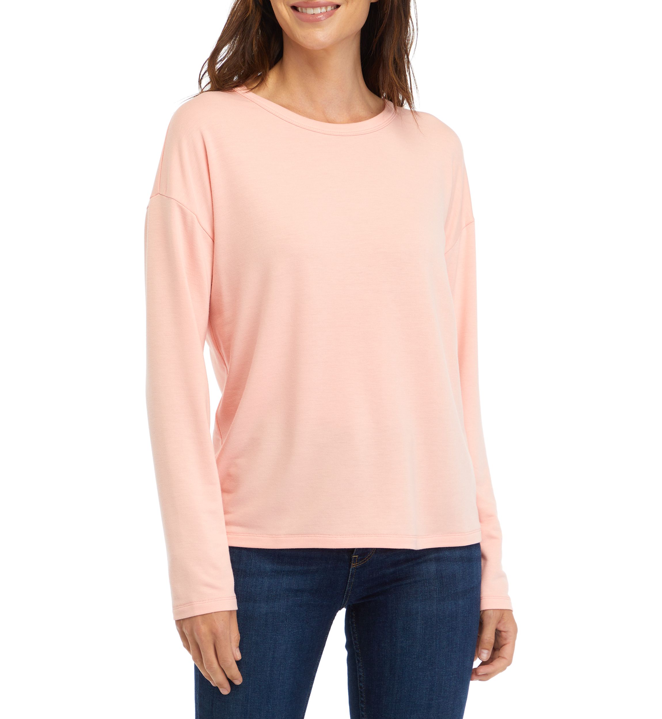 Womens Dropped Shoulder T-Shirt 