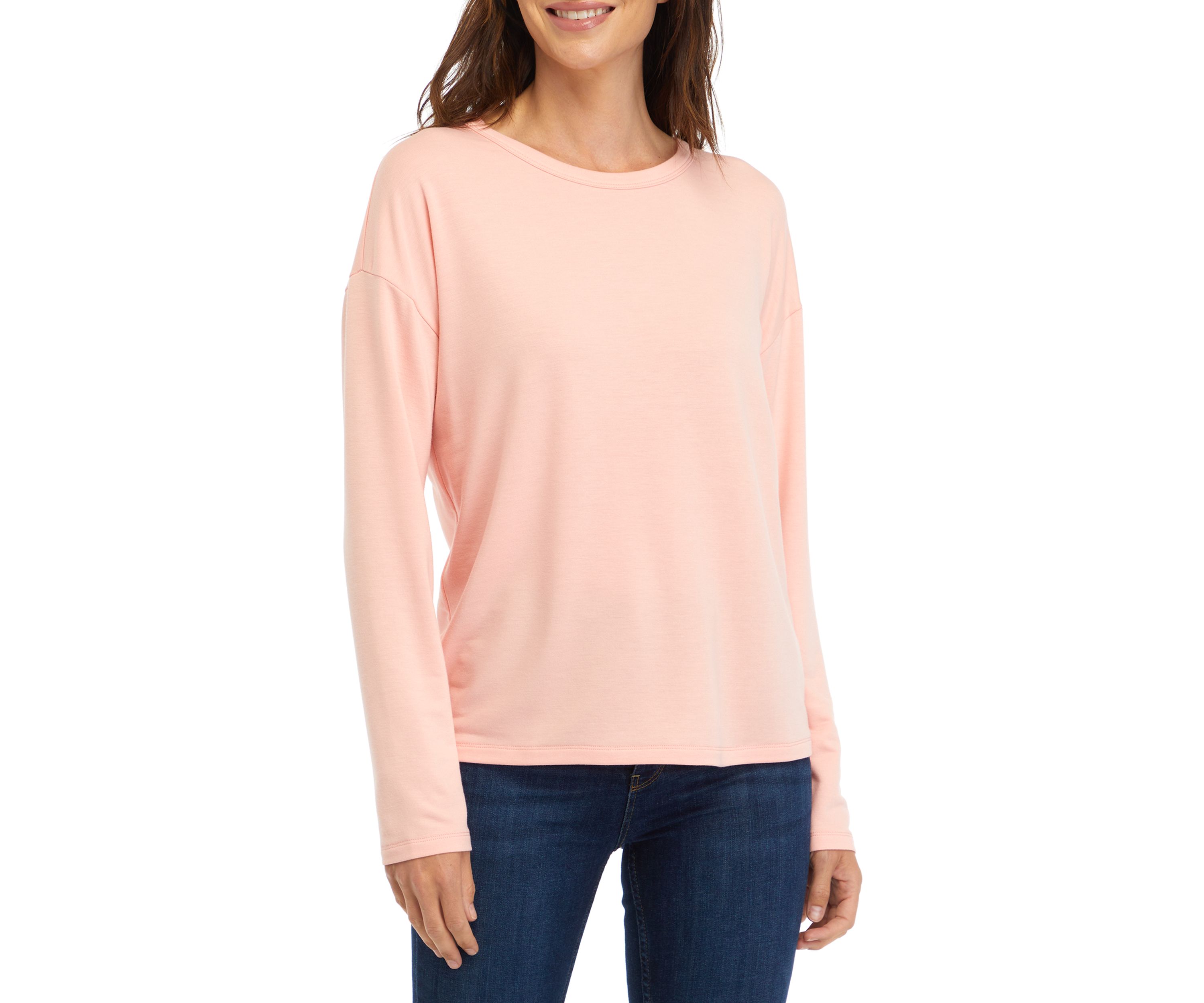 Womens Dropped Shoulder T-Shirt 