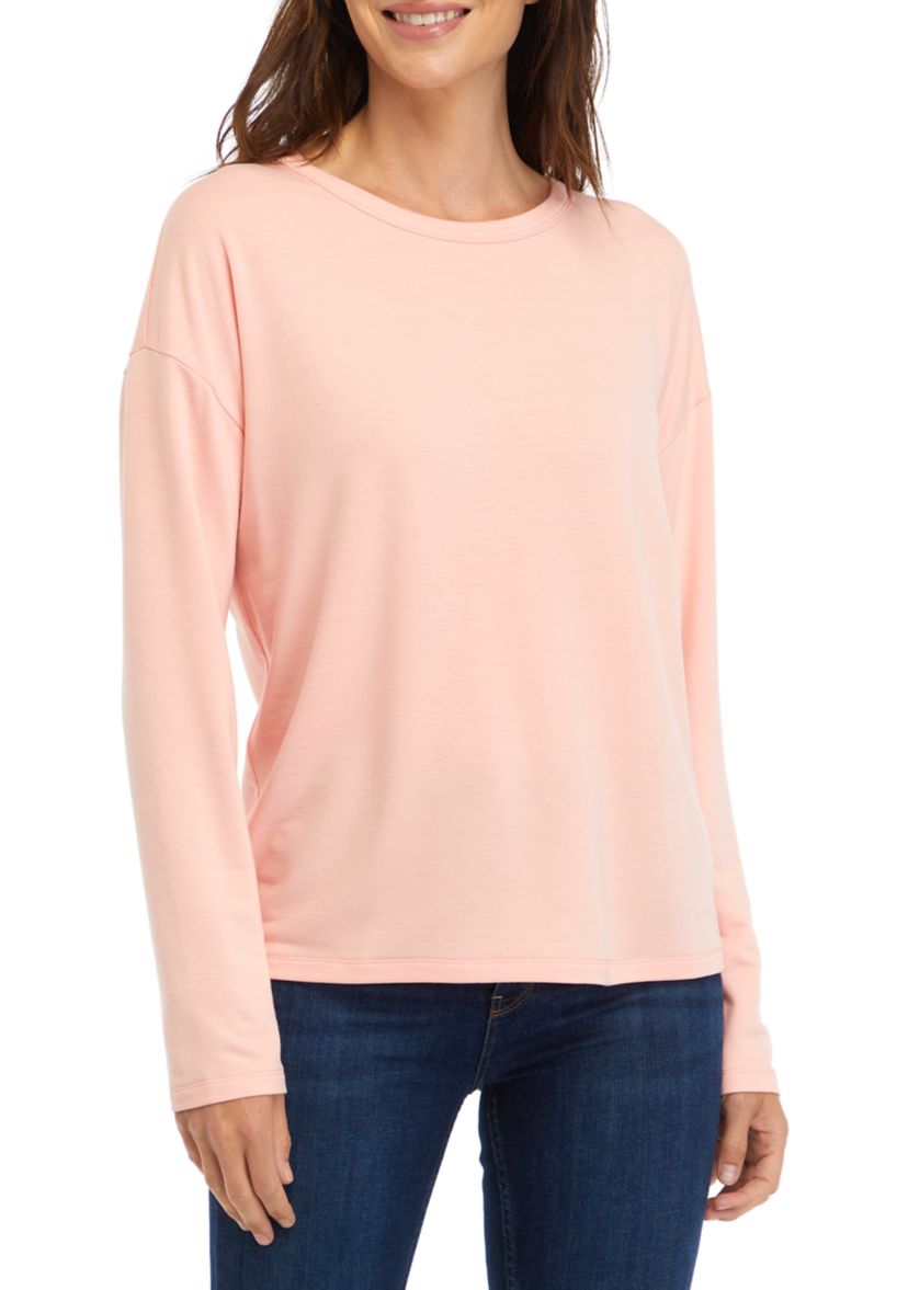 Womens Dropped Shoulder T-Shirt 