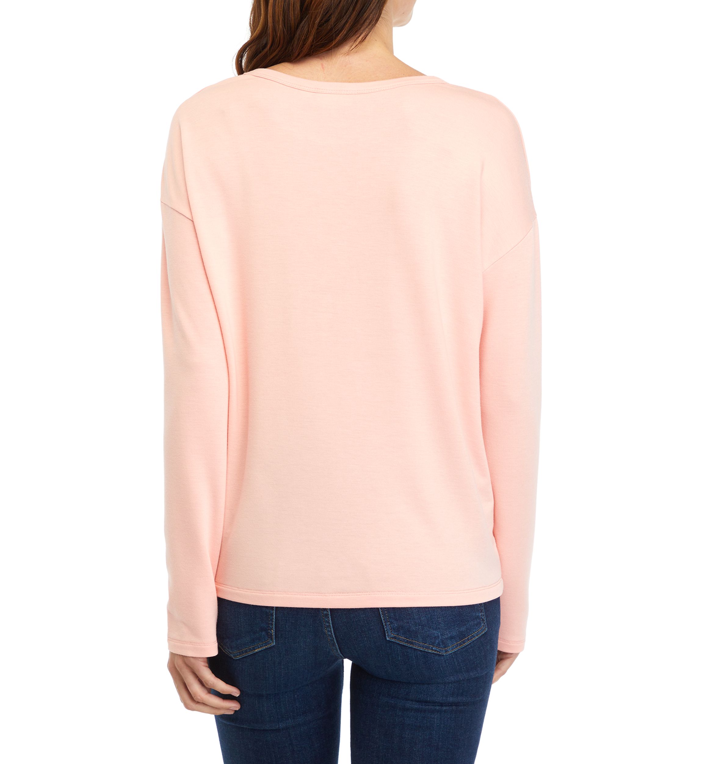 Womens Dropped Shoulder T-Shirt 