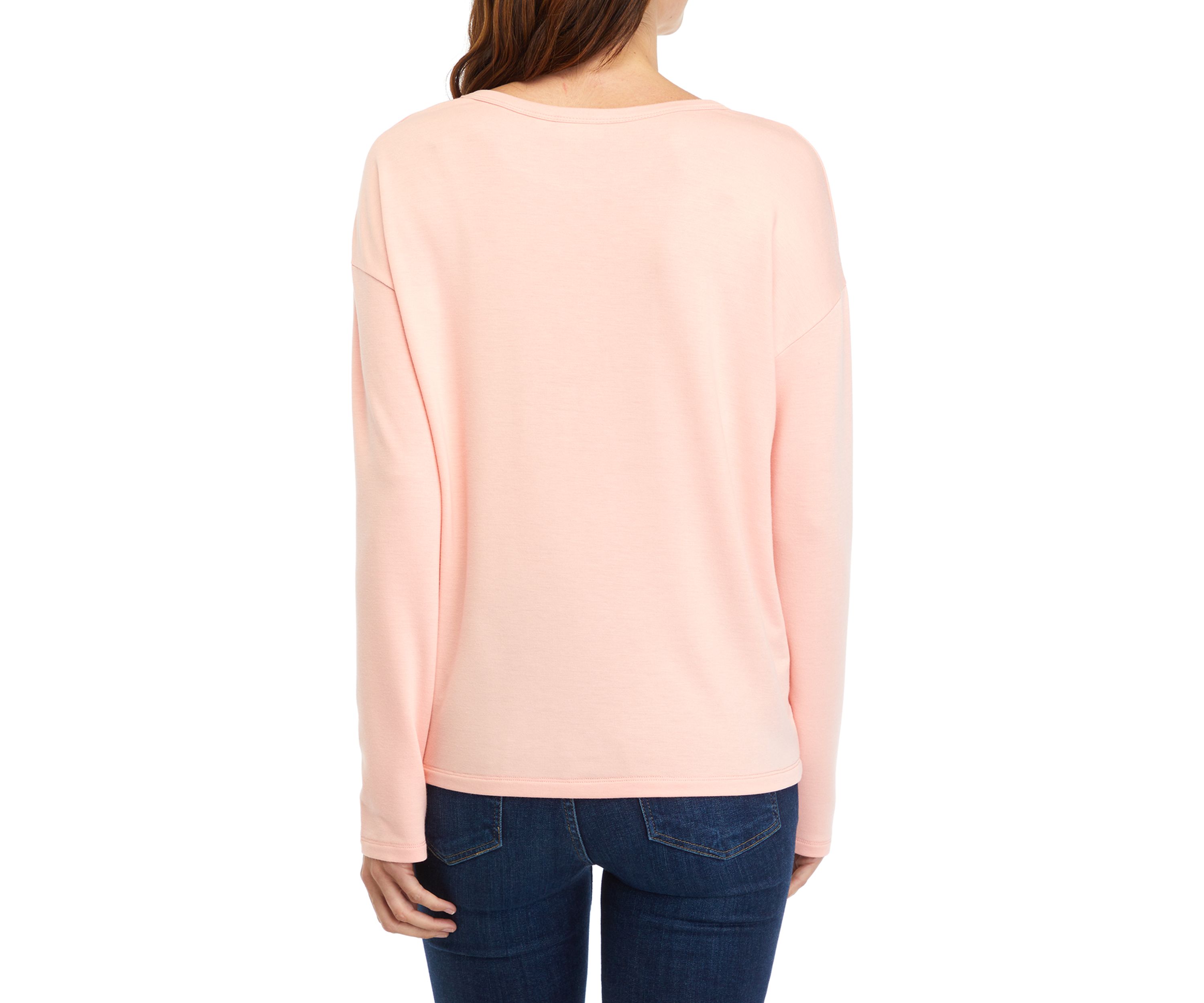 Womens Dropped Shoulder T-Shirt 