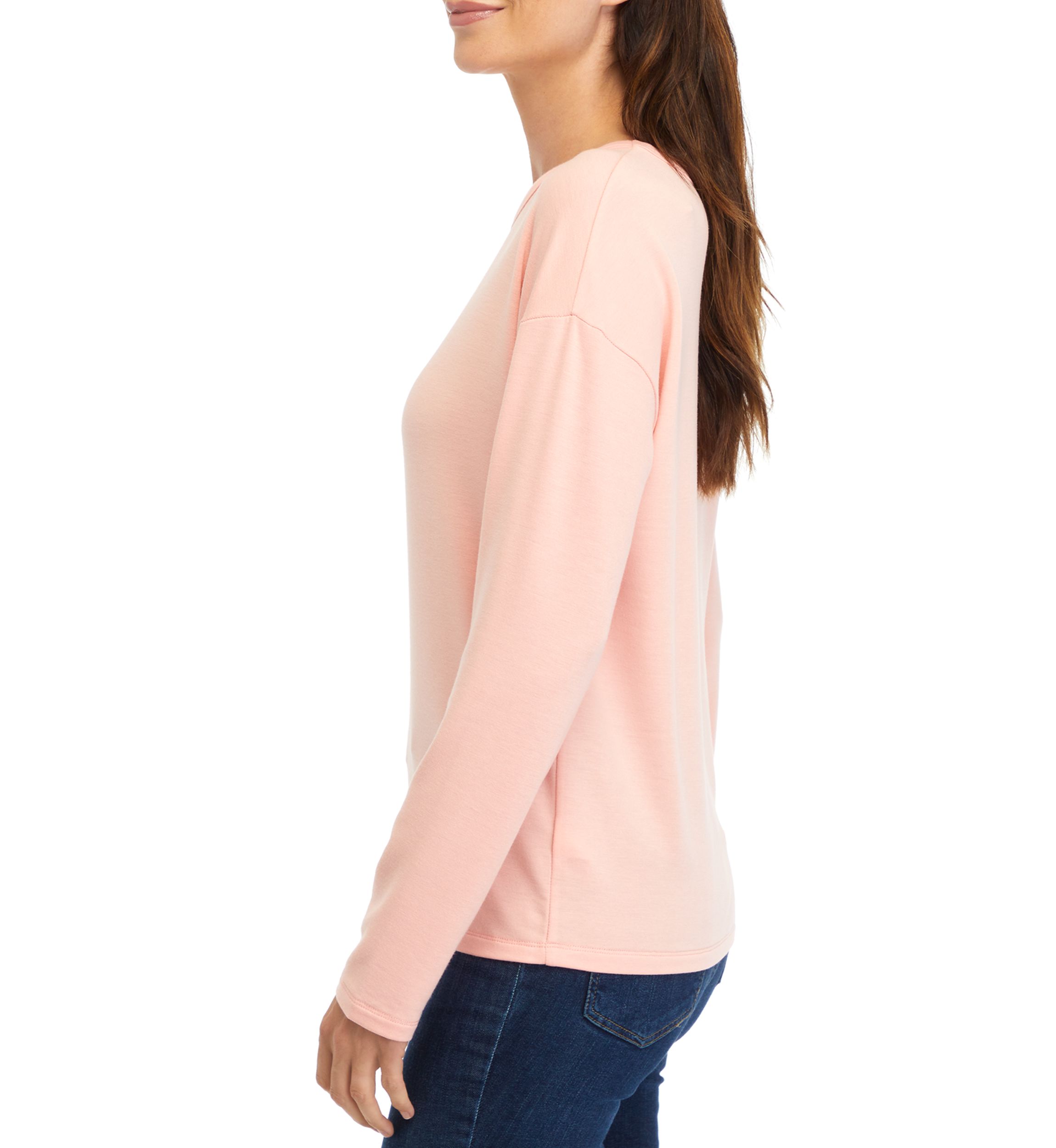 Womens Dropped Shoulder T-Shirt 