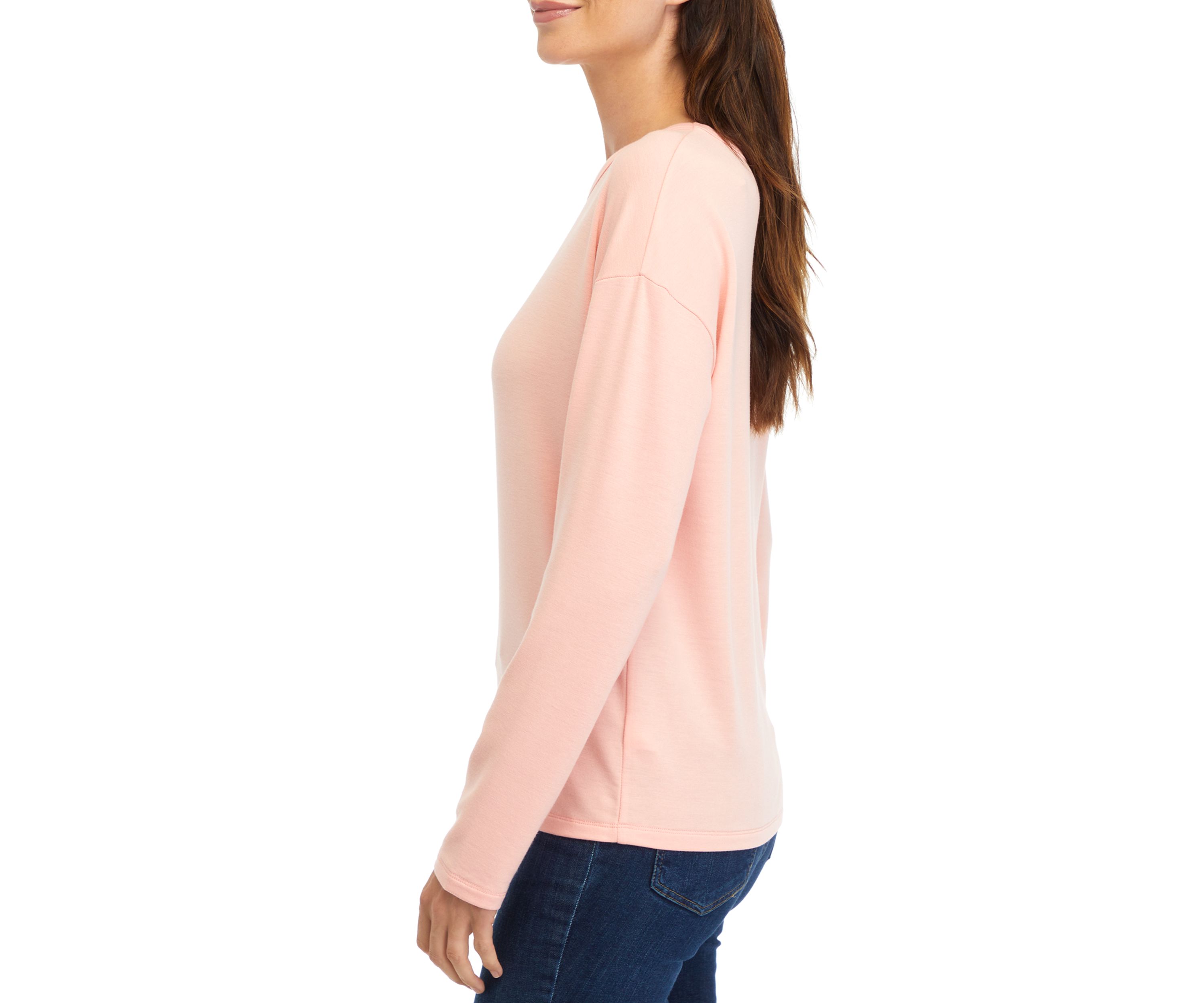 Womens Dropped Shoulder T-Shirt 