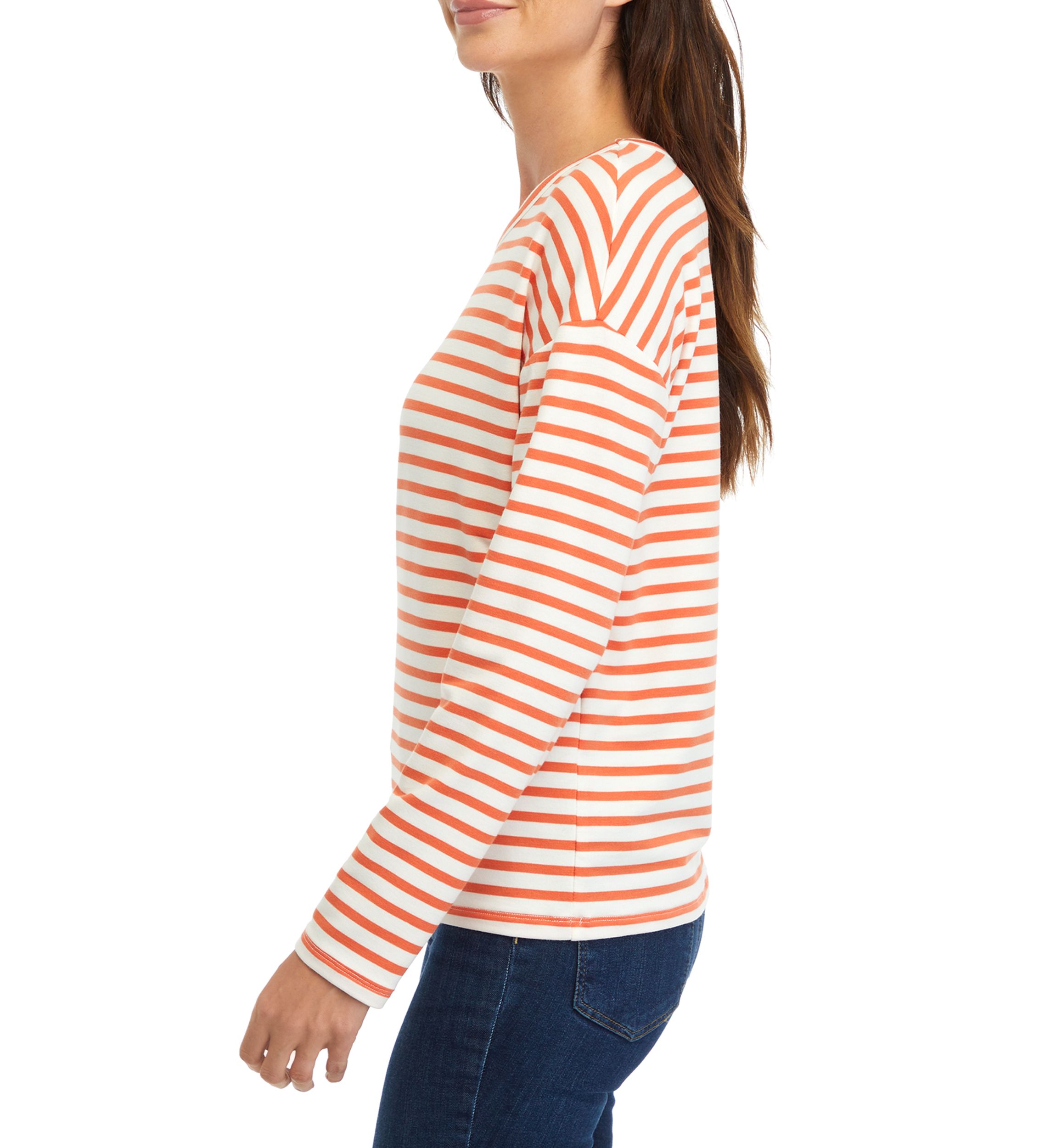 Womens Drop Shoulder Printed Shirt
