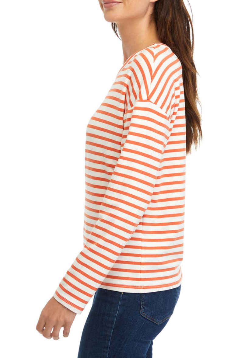 Womens Drop Shoulder Printed Shirt