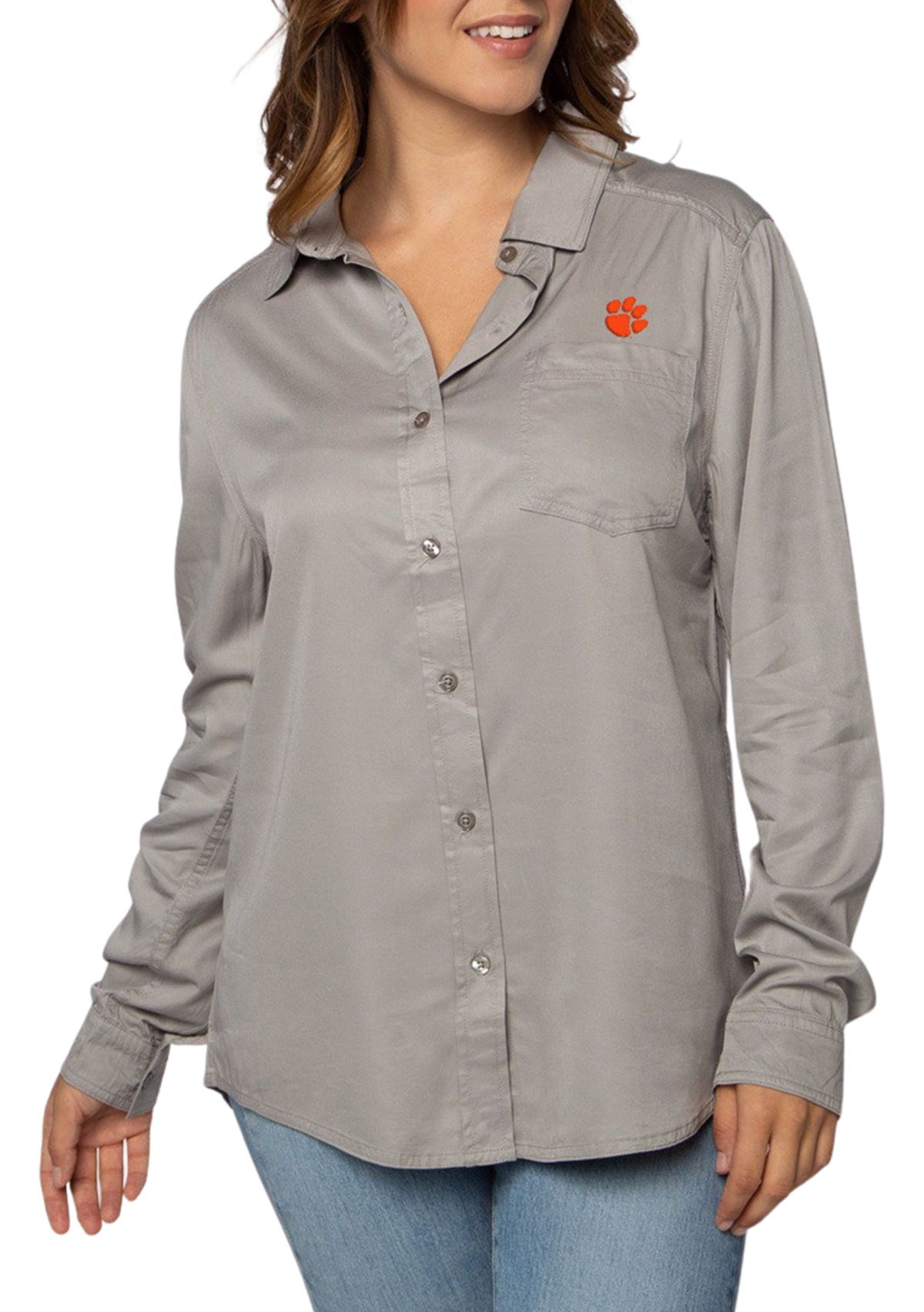 NCAA Clemson Tigers Button Down Shirt