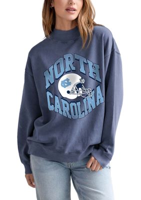 UG Apparel NCAA North Carolina Tar Heels Nantucket Mock Neck Sweatshirt