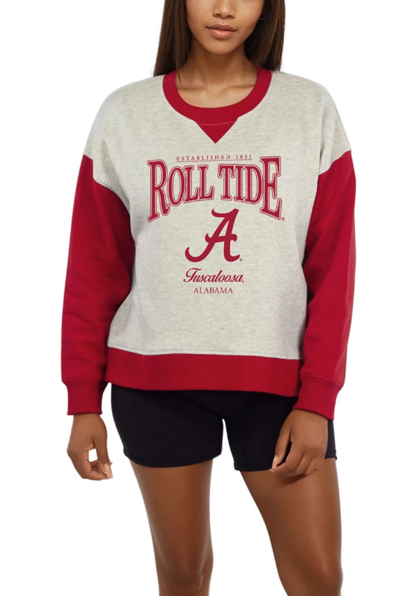 NCAA Alabama Crimson Tide Legacy Crew Pullover