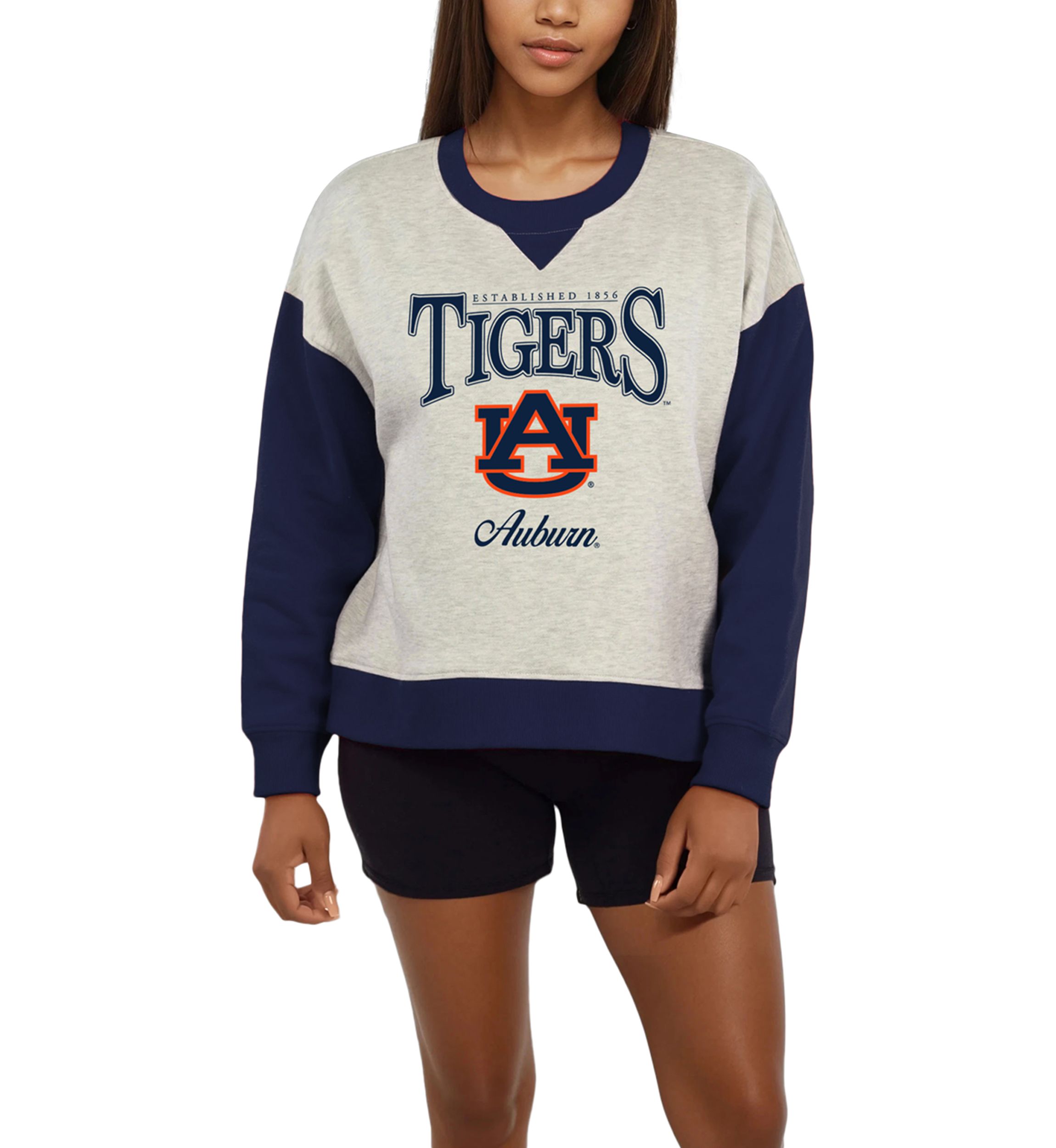 NCAA Auburn Tigers Legacy Crew Pullover 