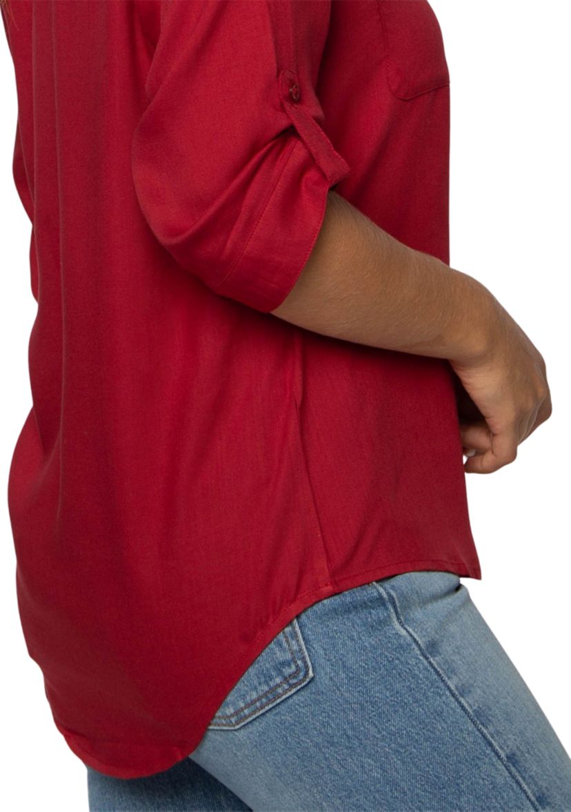 Plus Size NCAA Alabama Crimson Tide Best Shot Button-Up