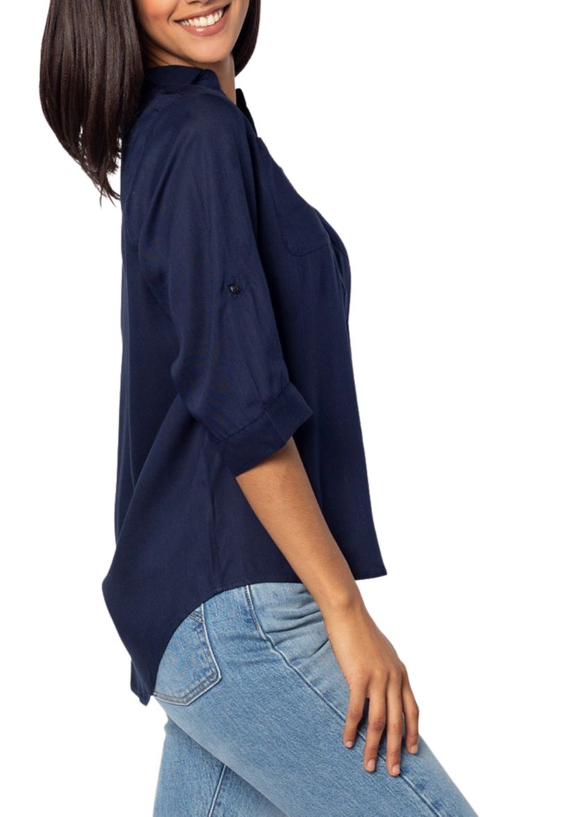 Plus Size NCAA Auburn Tigers Best Shot Button Down Shirt