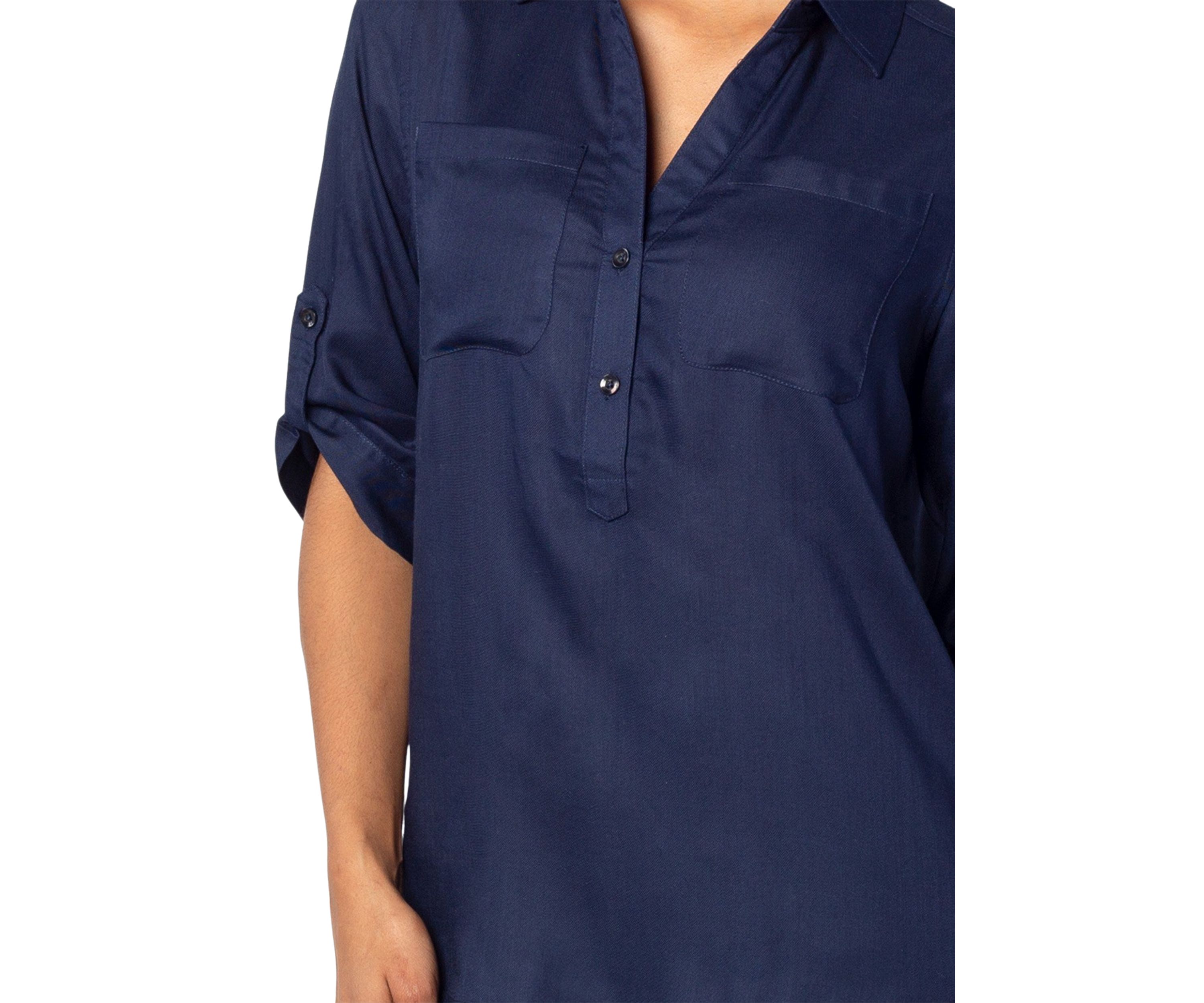 Plus Size NCAA Auburn Tigers Best Shot Button Down Shirt