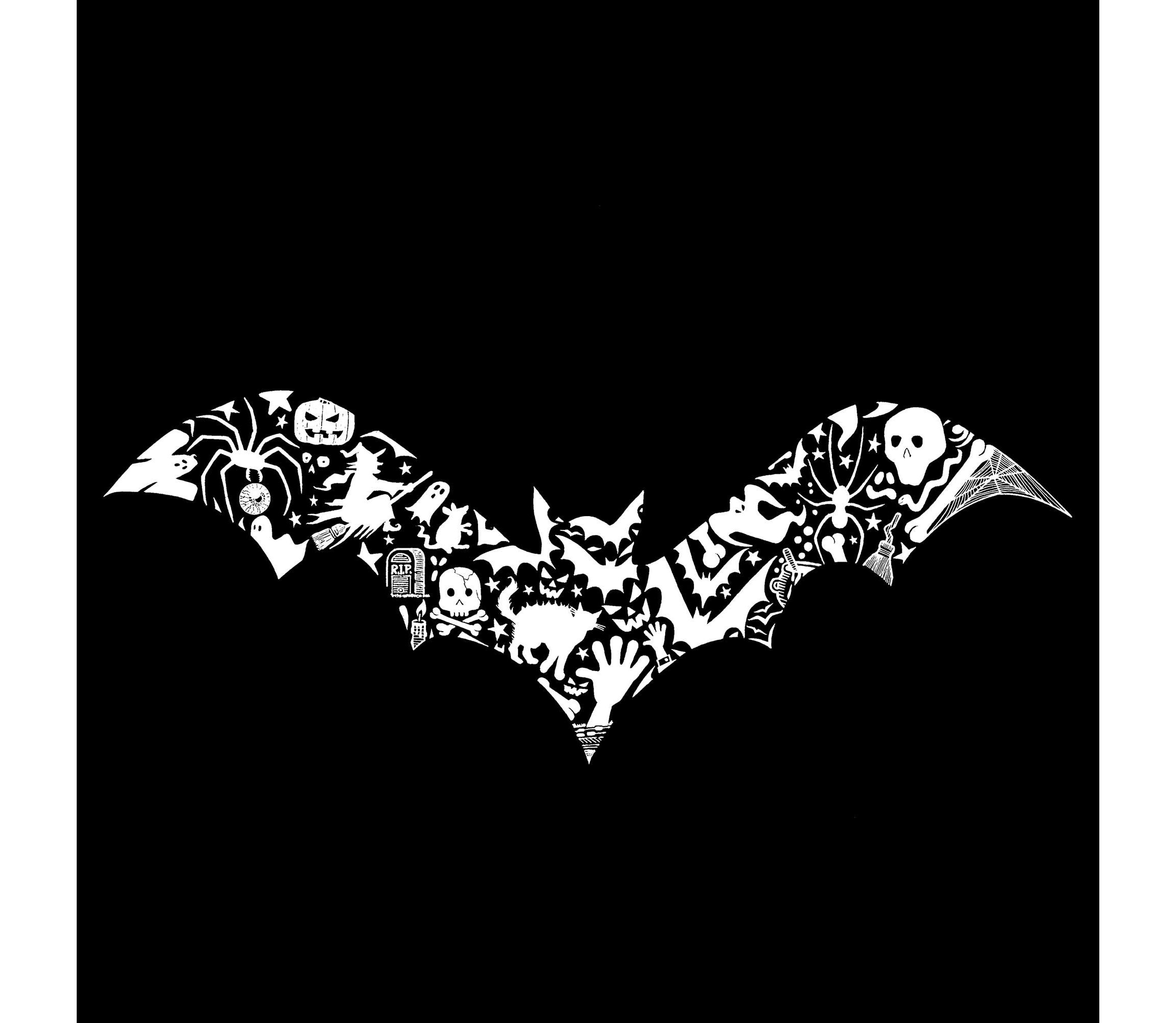 Bat Pics - Womens Word Art Long Sleeve T-Shirt