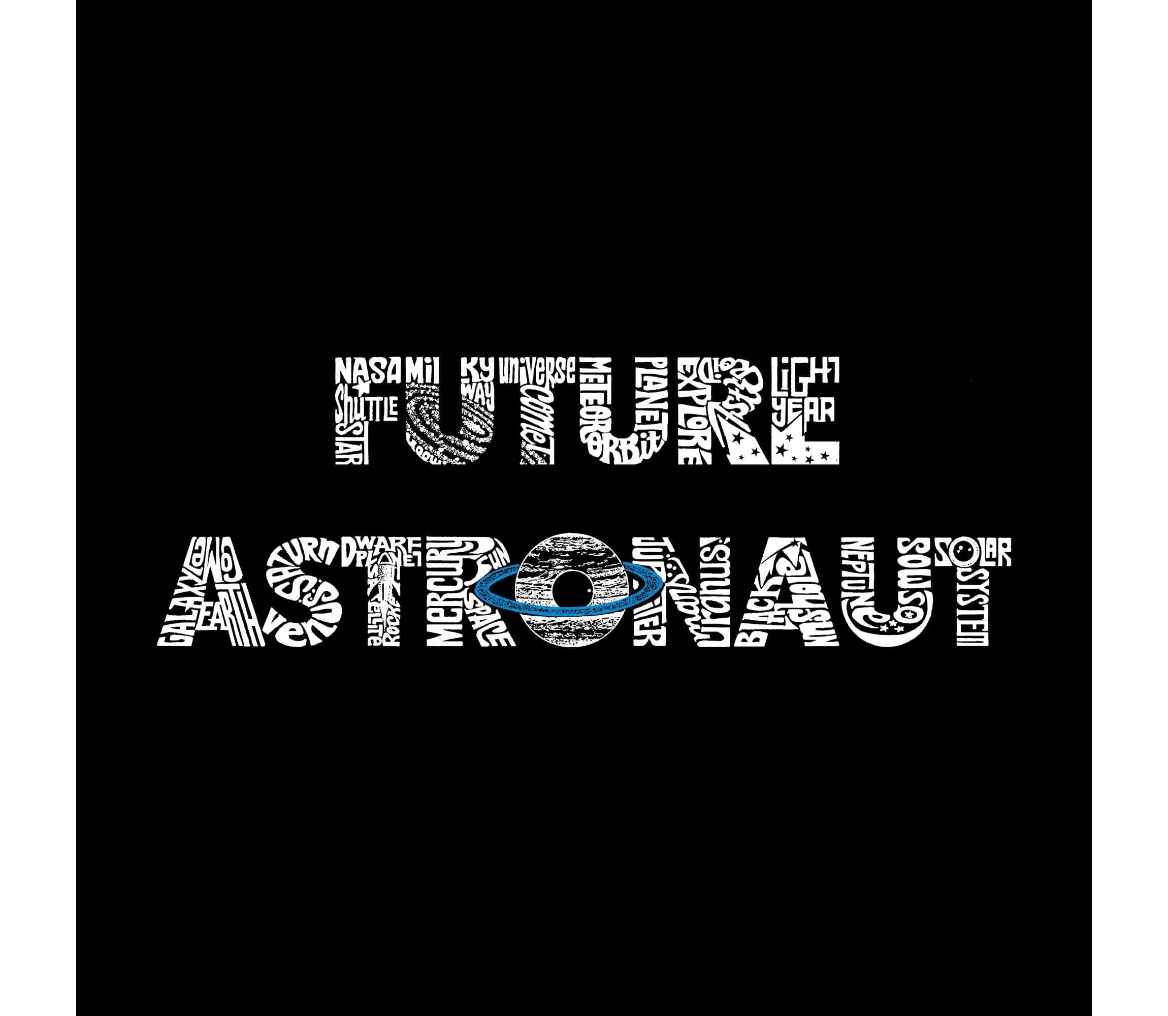 Future Astronaut - Womens Word Art Crewneck Sweatshirt