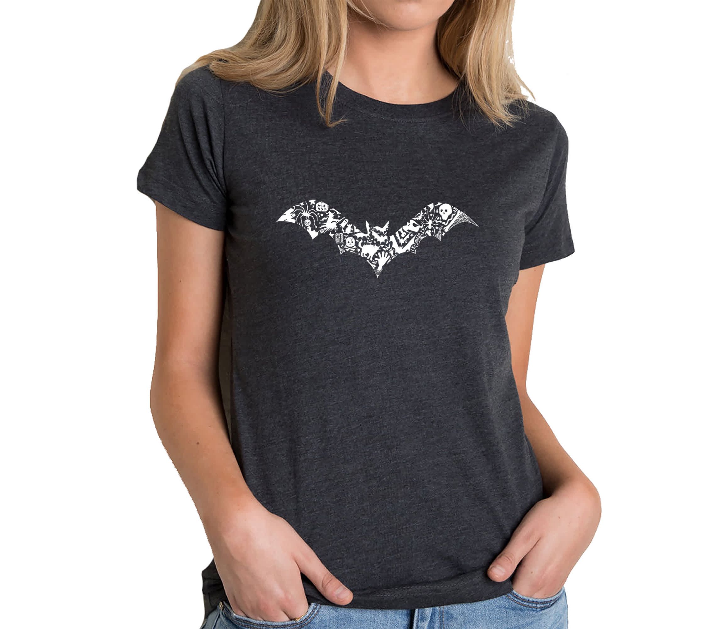 Bat Pics - Womens Premium Blend Word Art T-Shirt