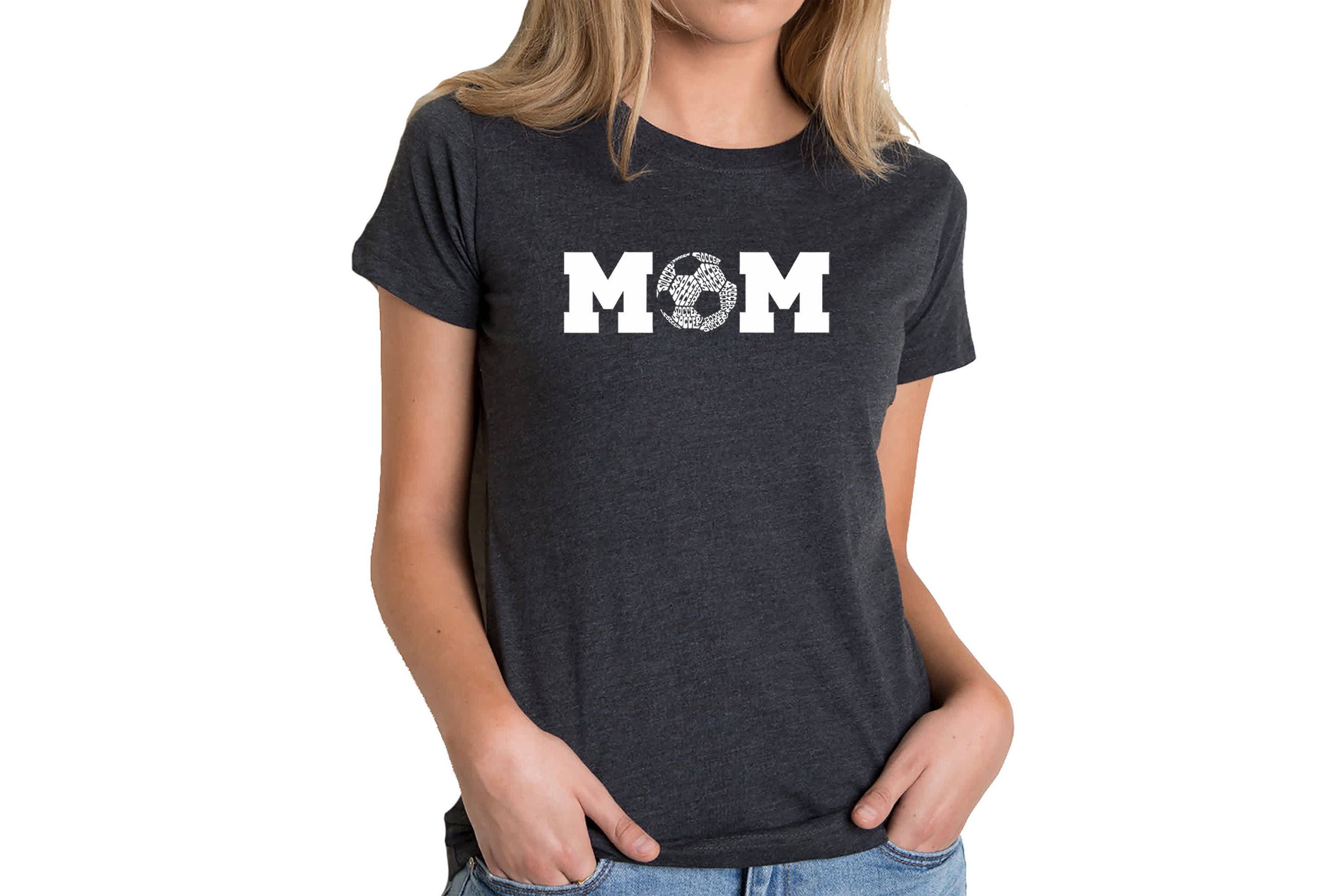 Soccer Mom - Womens Premium Blend Word Art T-Shirt