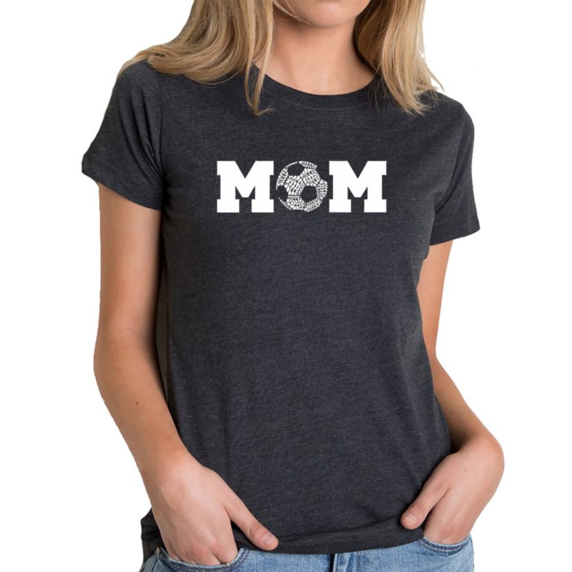 Soccer Mom - Womens Premium Blend Word Art T-Shirt