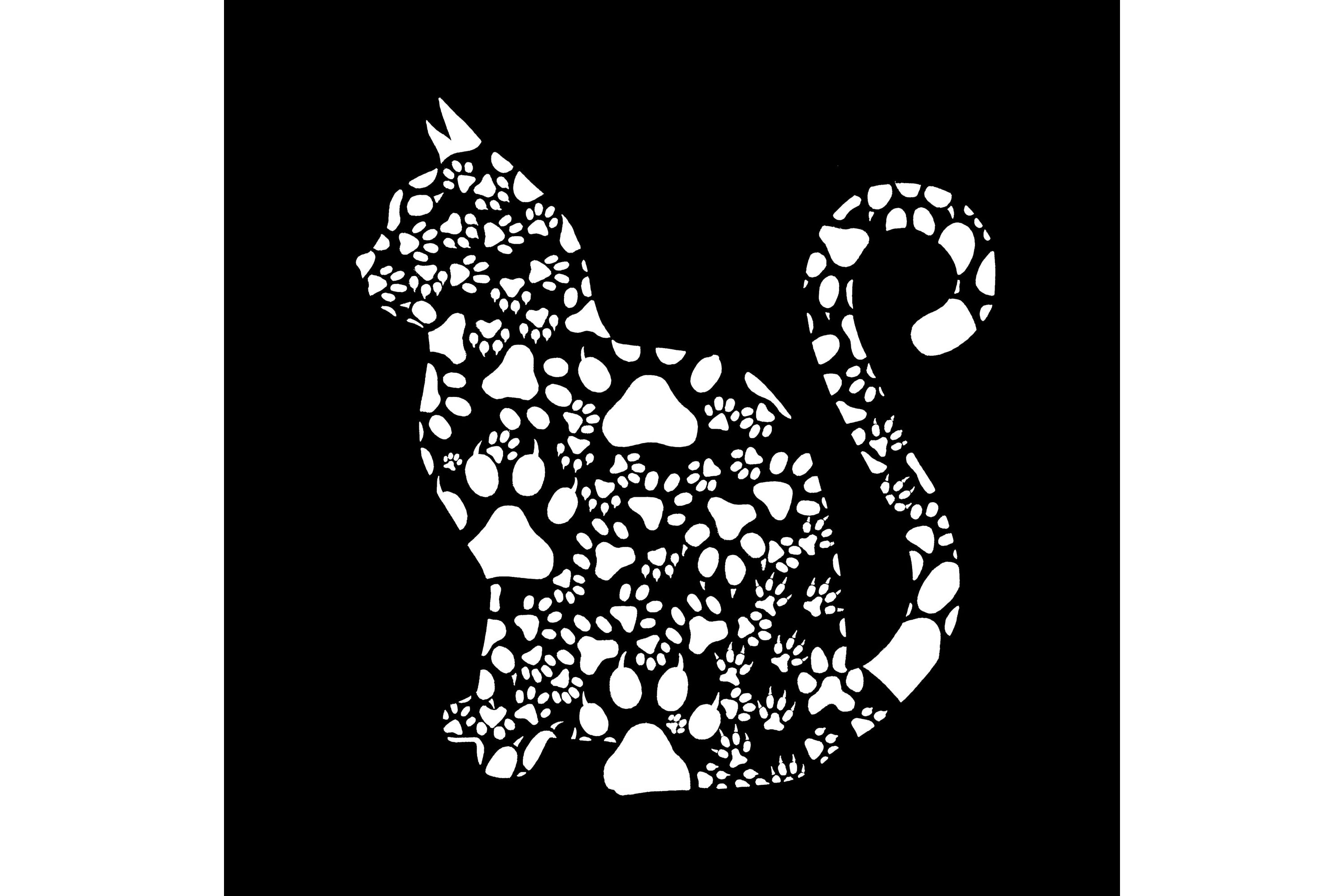 Cat Claws - Womens Word Art T-Shirt