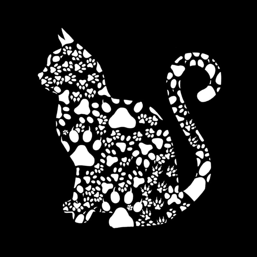 Cat Claws - Womens Word Art T-Shirt