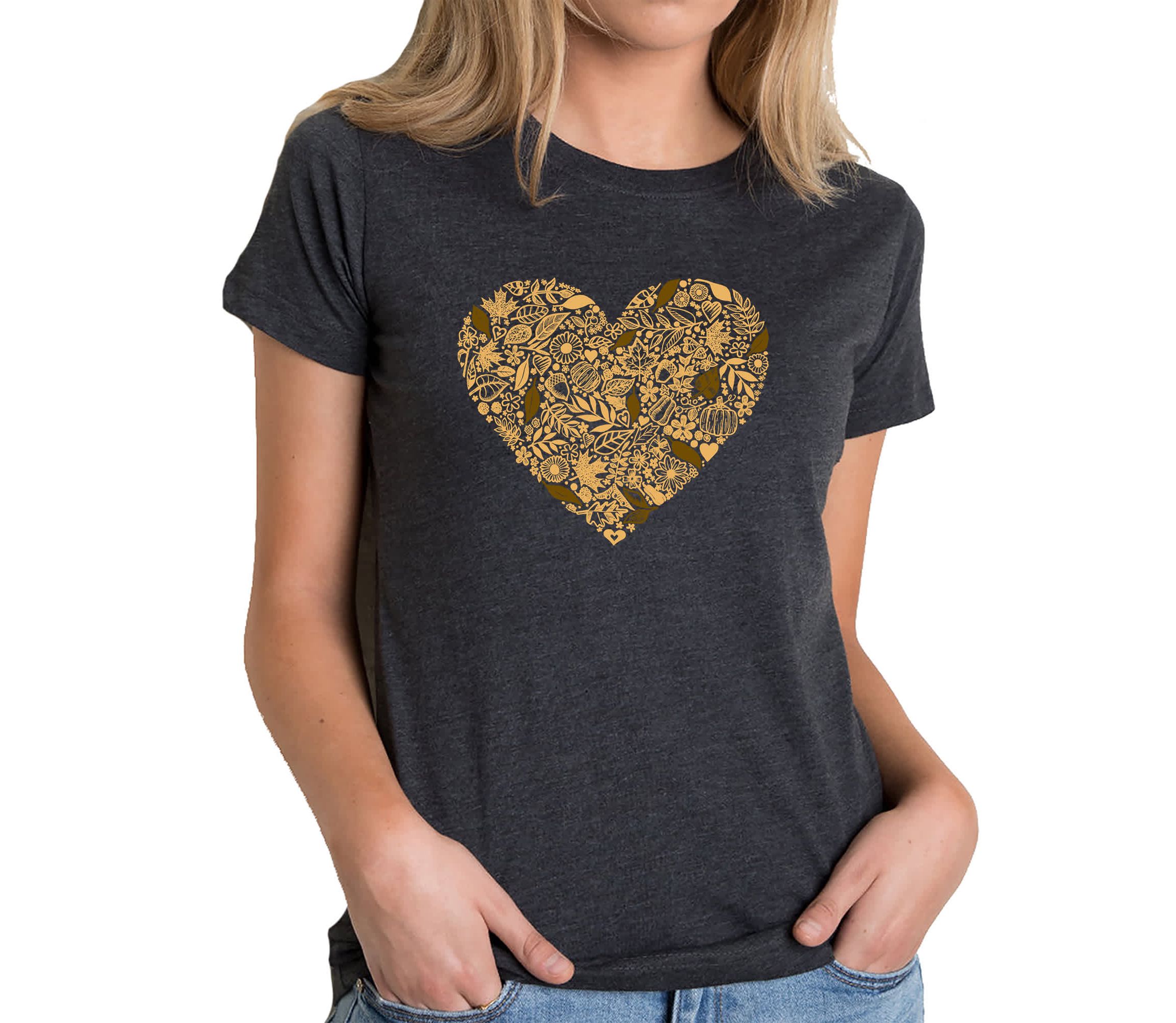 Fall Vibes  - Womens Premium Blend Word Art T-Shirt