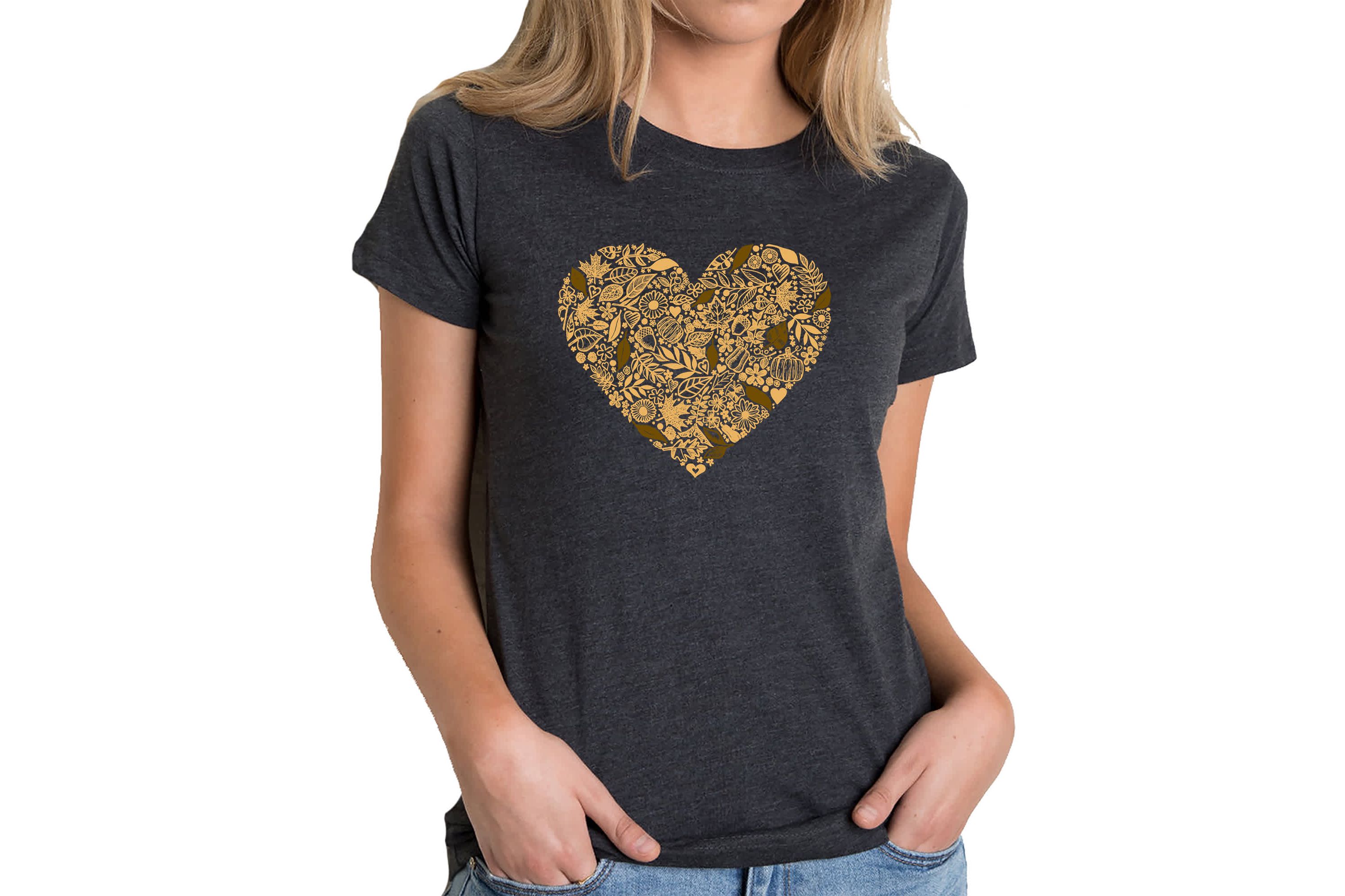 Fall Vibes  - Womens Premium Blend Word Art T-Shirt