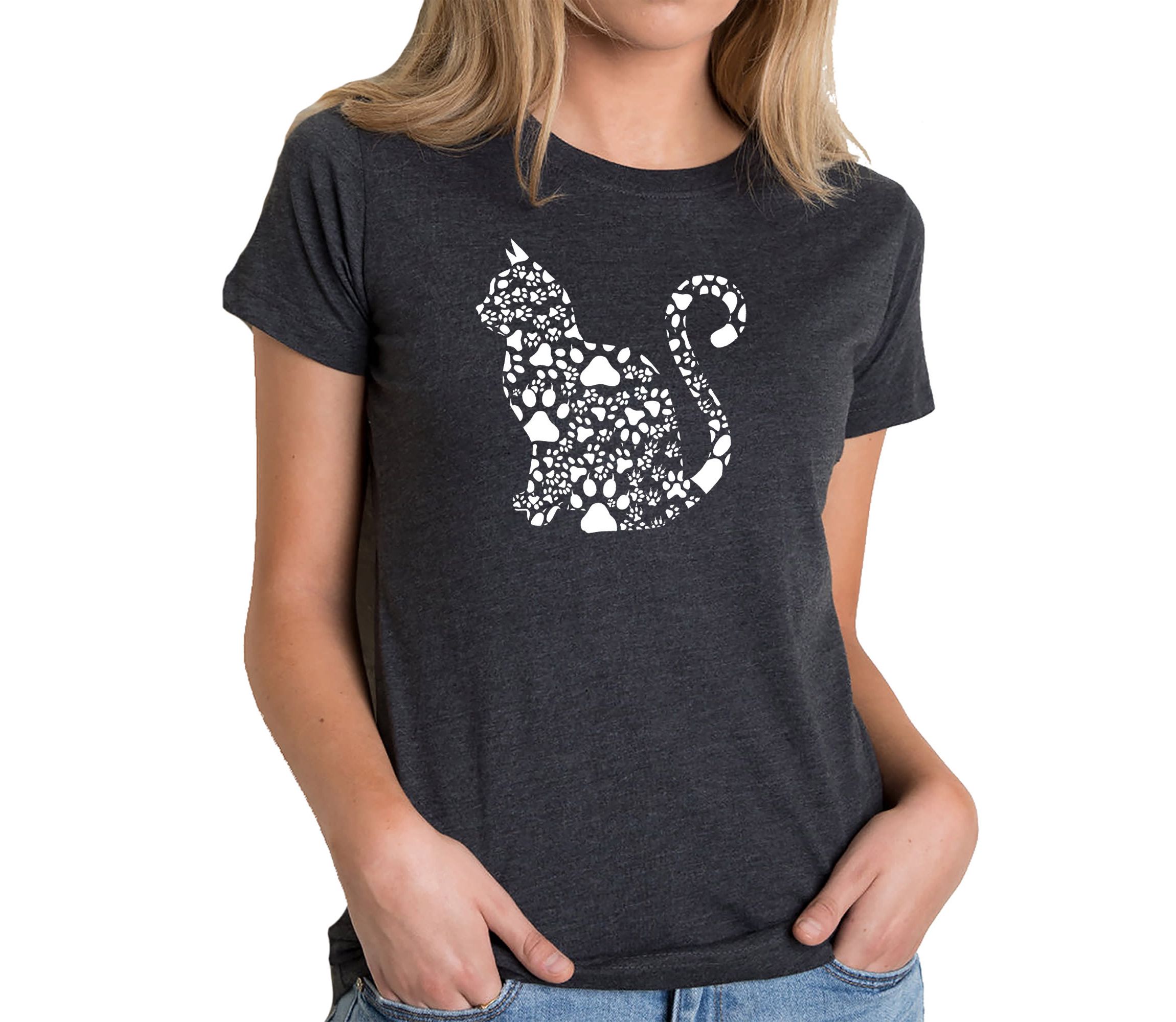 Cat Claws - Womens Premium Blend Word Art T-Shirt