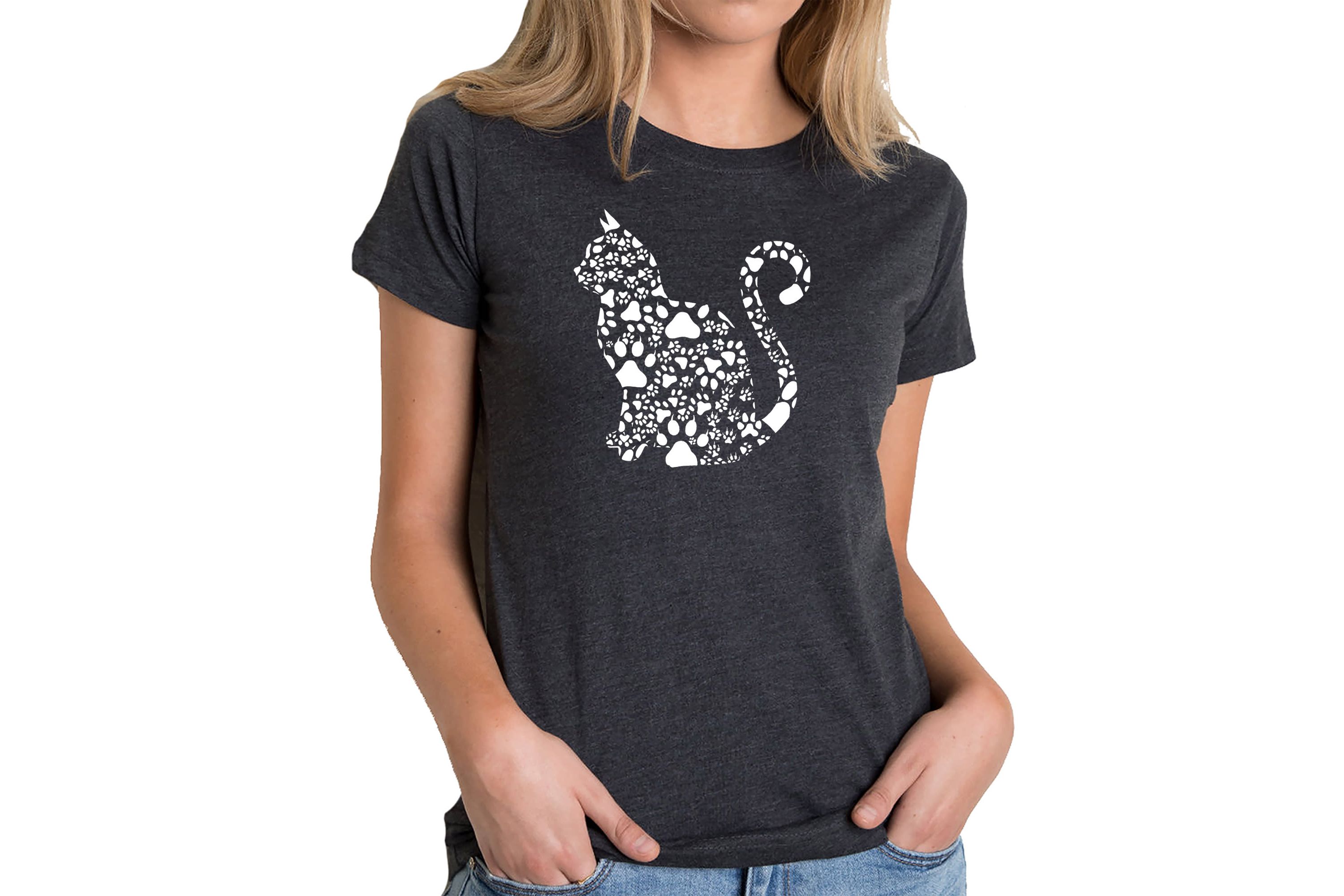 Cat Claws - Womens Premium Blend Word Art T-Shirt
